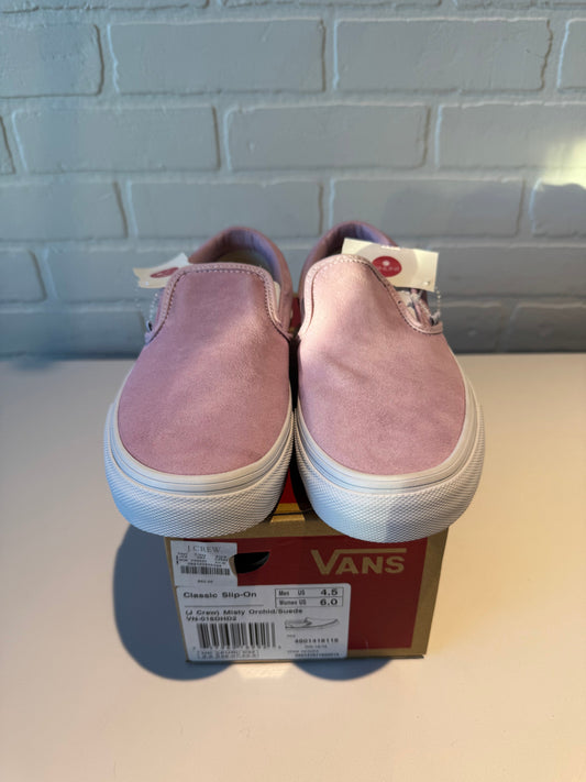 Shoes Sneakers By Vans In Pink, Size: 6