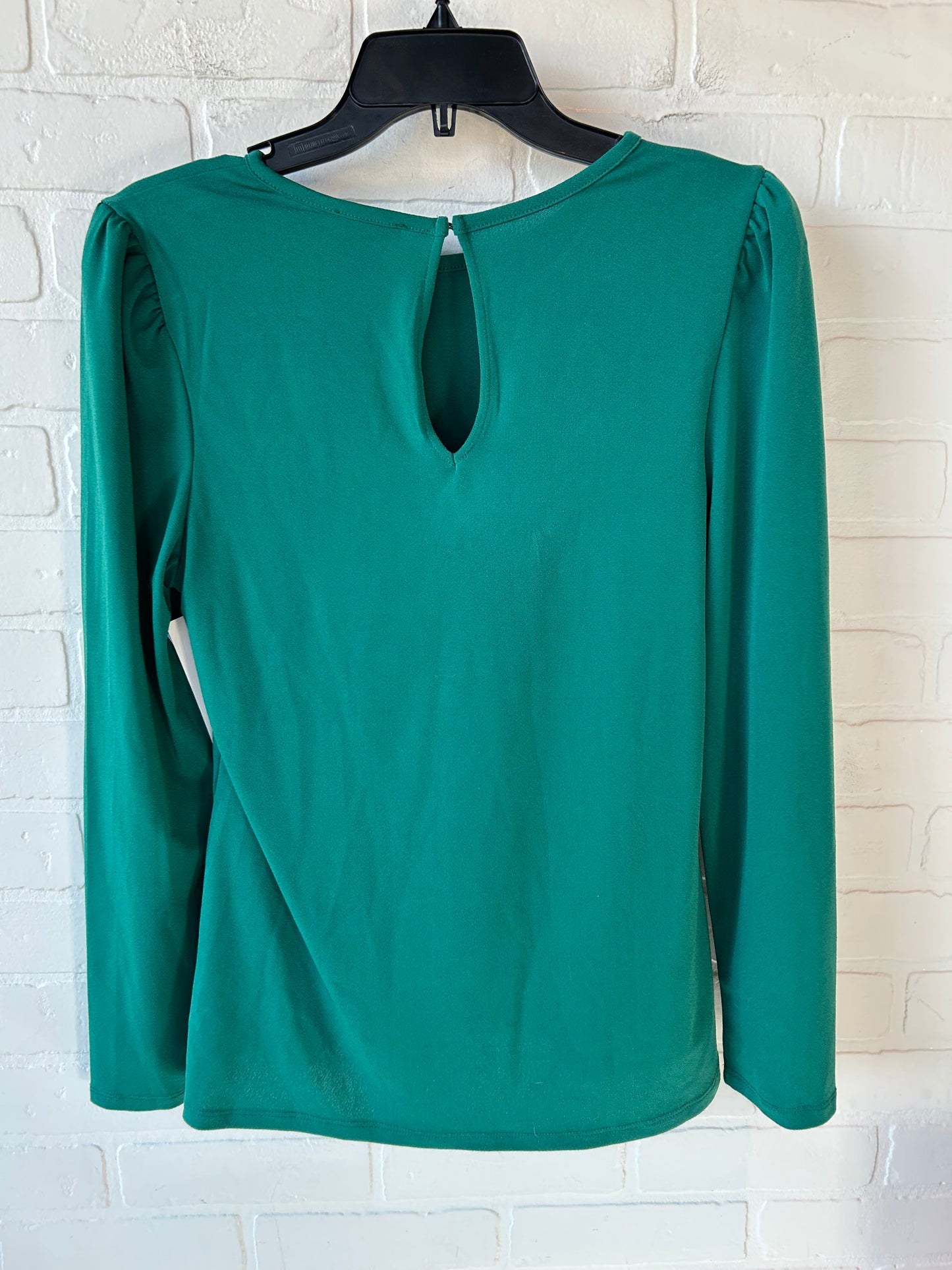 Top Long Sleeve By Express In Green, Size: L