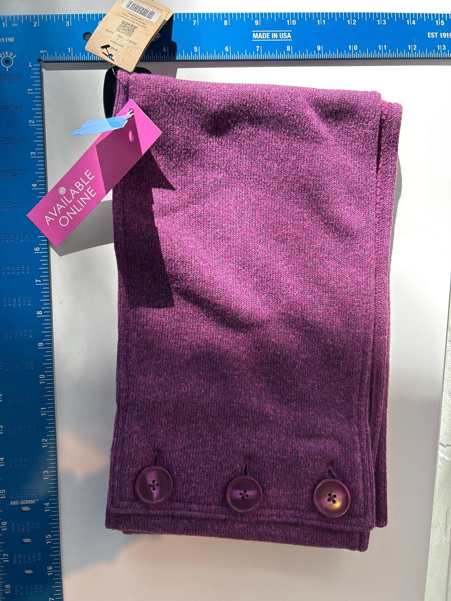 Scarf Winter By Patagonia In Pink & Purple