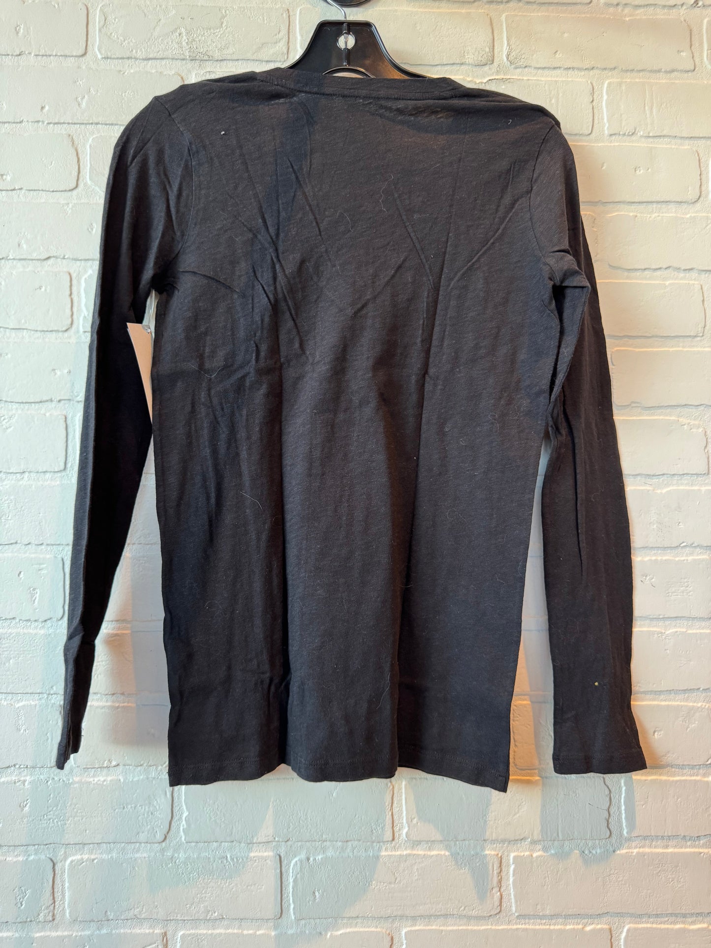 Top Long Sleeve Basic By J. Crew In Black, Size: S