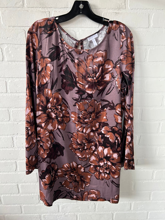 Dress Work By Leith In Brown & Purple, Size: L