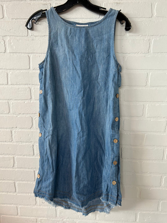 Dress Casual Short By Universal Thread In Blue Denim, Size: Xs