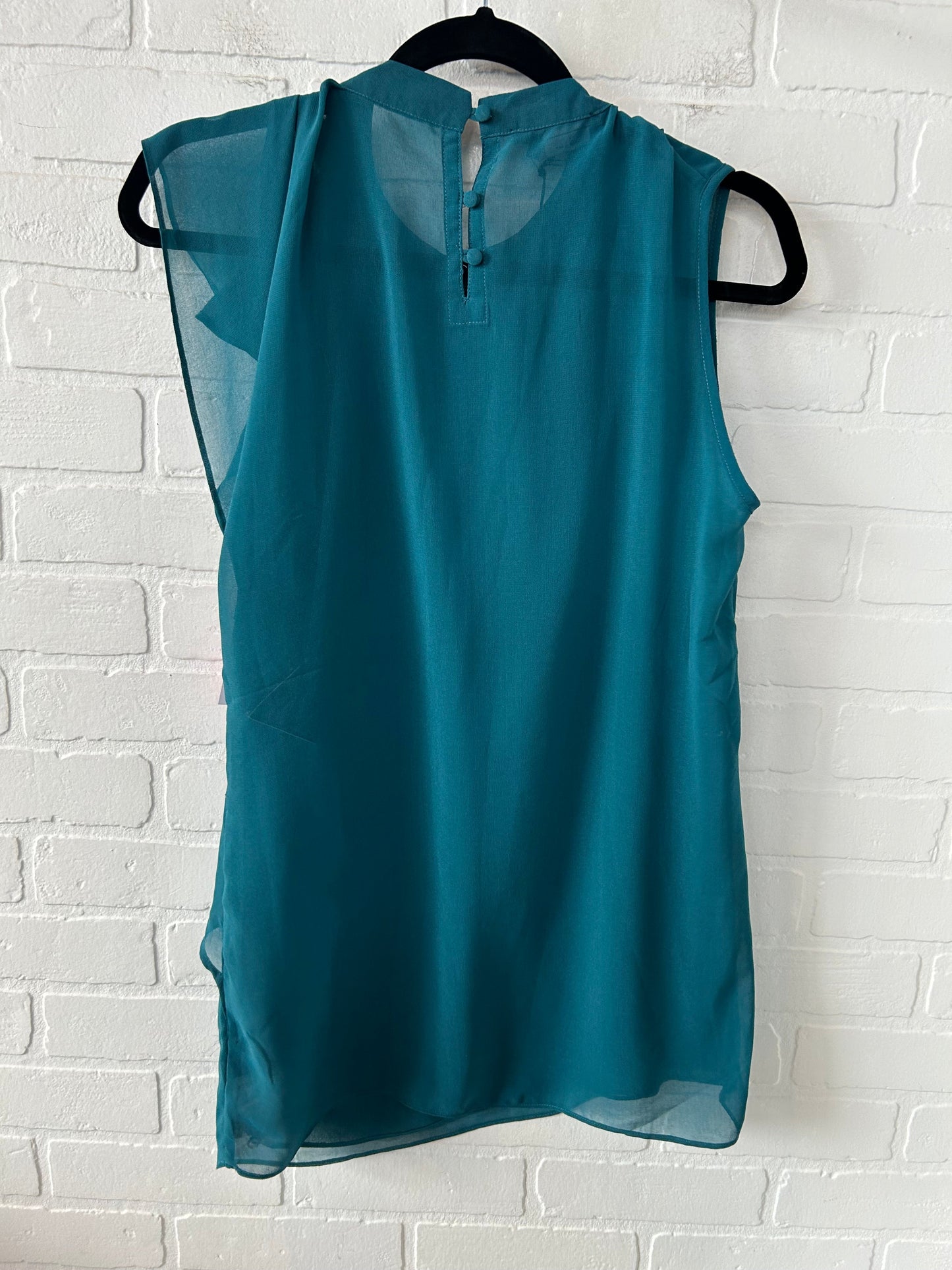 Top Sleeveless By Bcbgmaxazria In Blue, Size: M