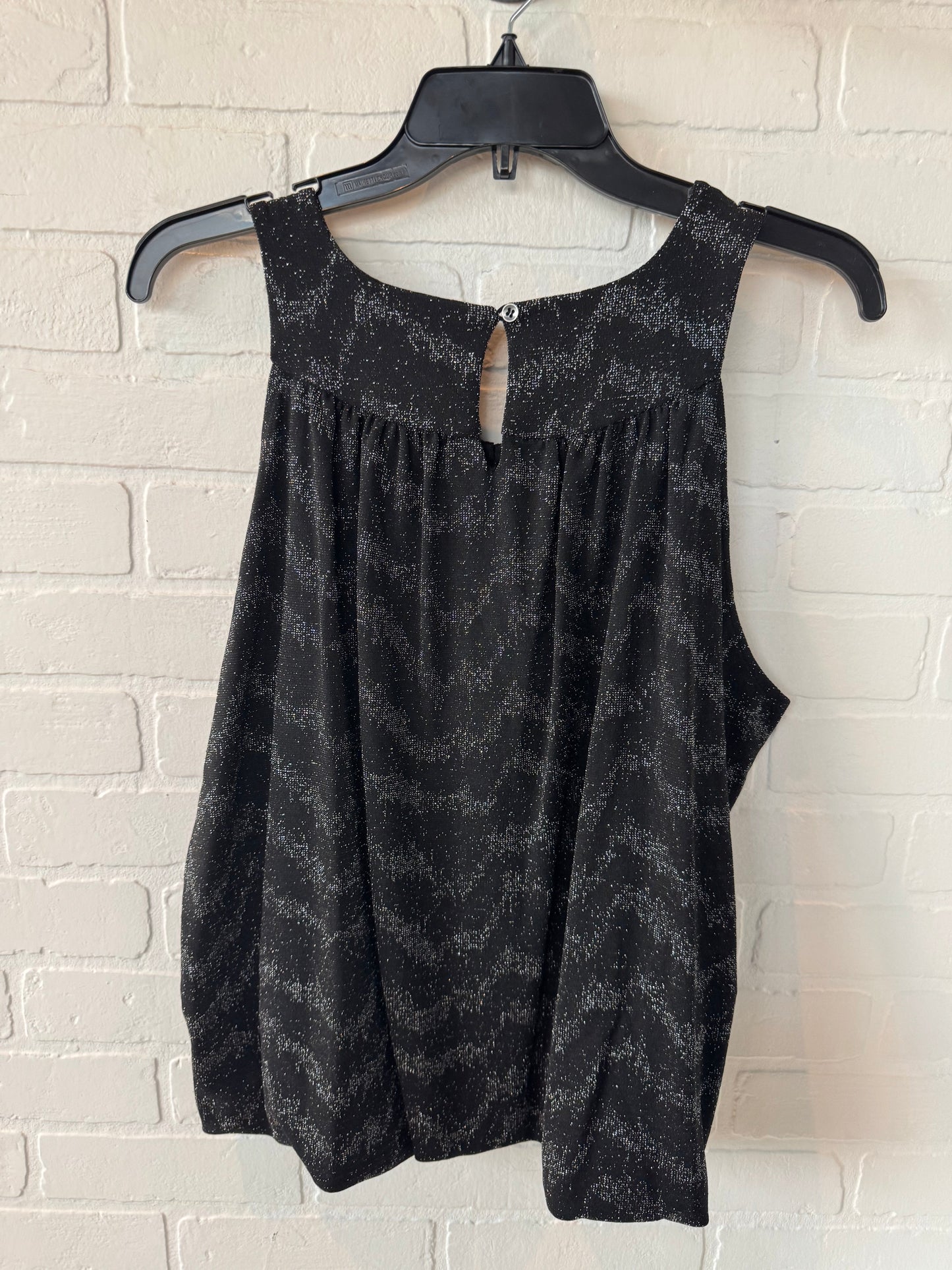 Top Sleeveless By Anthropologie In Black, Size: S