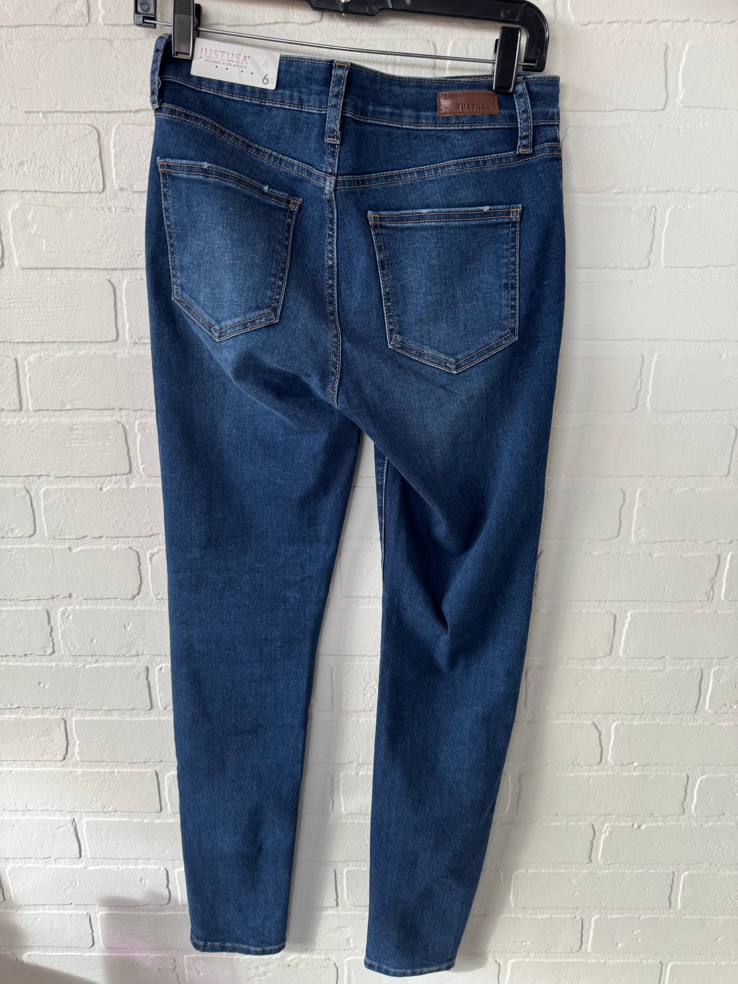 Jeans Skinny By Clothes Mentor In Blue Denim, Size: 6