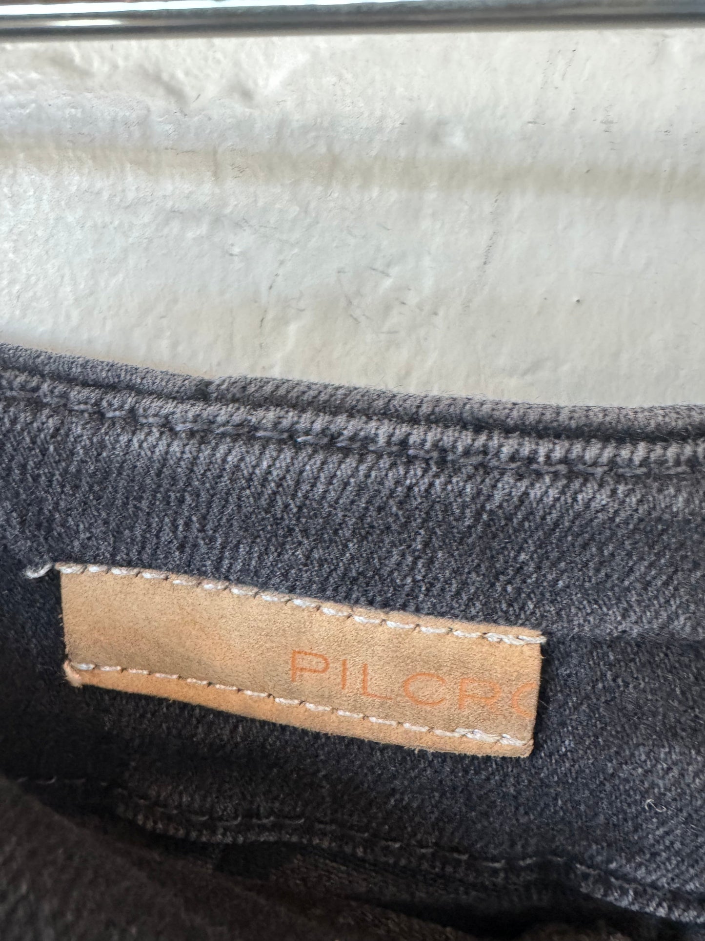 Jeans Wide Leg By Pilcro In Black Denim, Size: 2