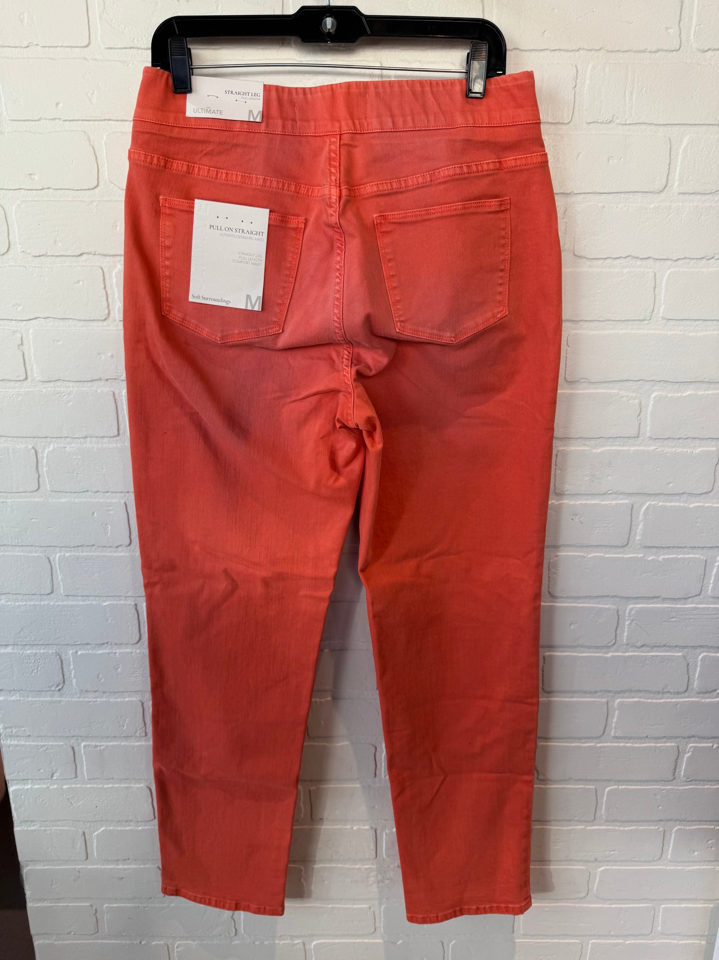 Jeans Jeggings By Soft Surroundings In Orange, Size: 10