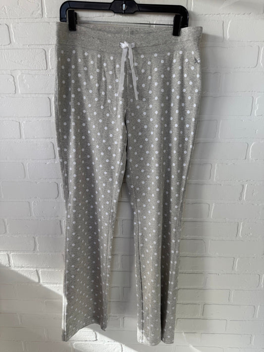 Pajama Pants By Eddie Bauer In Grey & White, Size: S