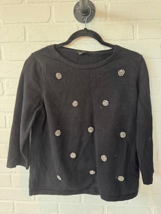 Sweater By Talbots In Black, Size: L