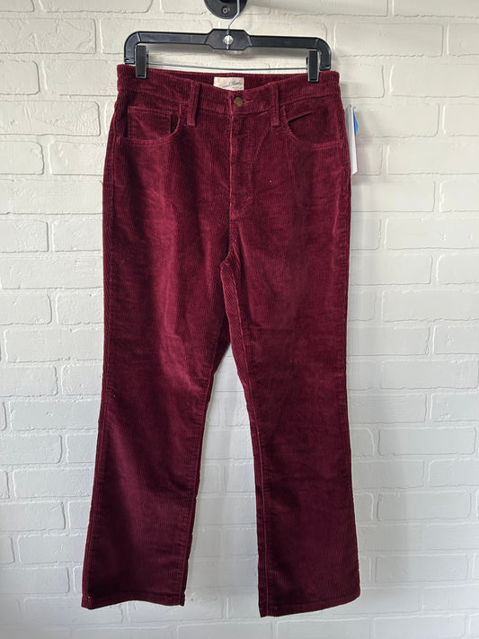 Pants Cropped By Universal Thread In Red, Size: 8