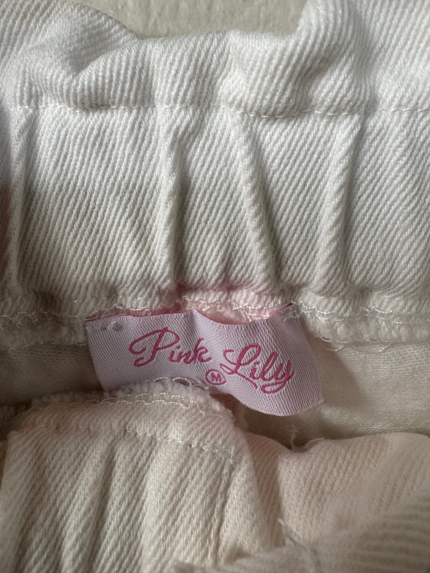 Shorts By Pink Lily In White, Size: 8