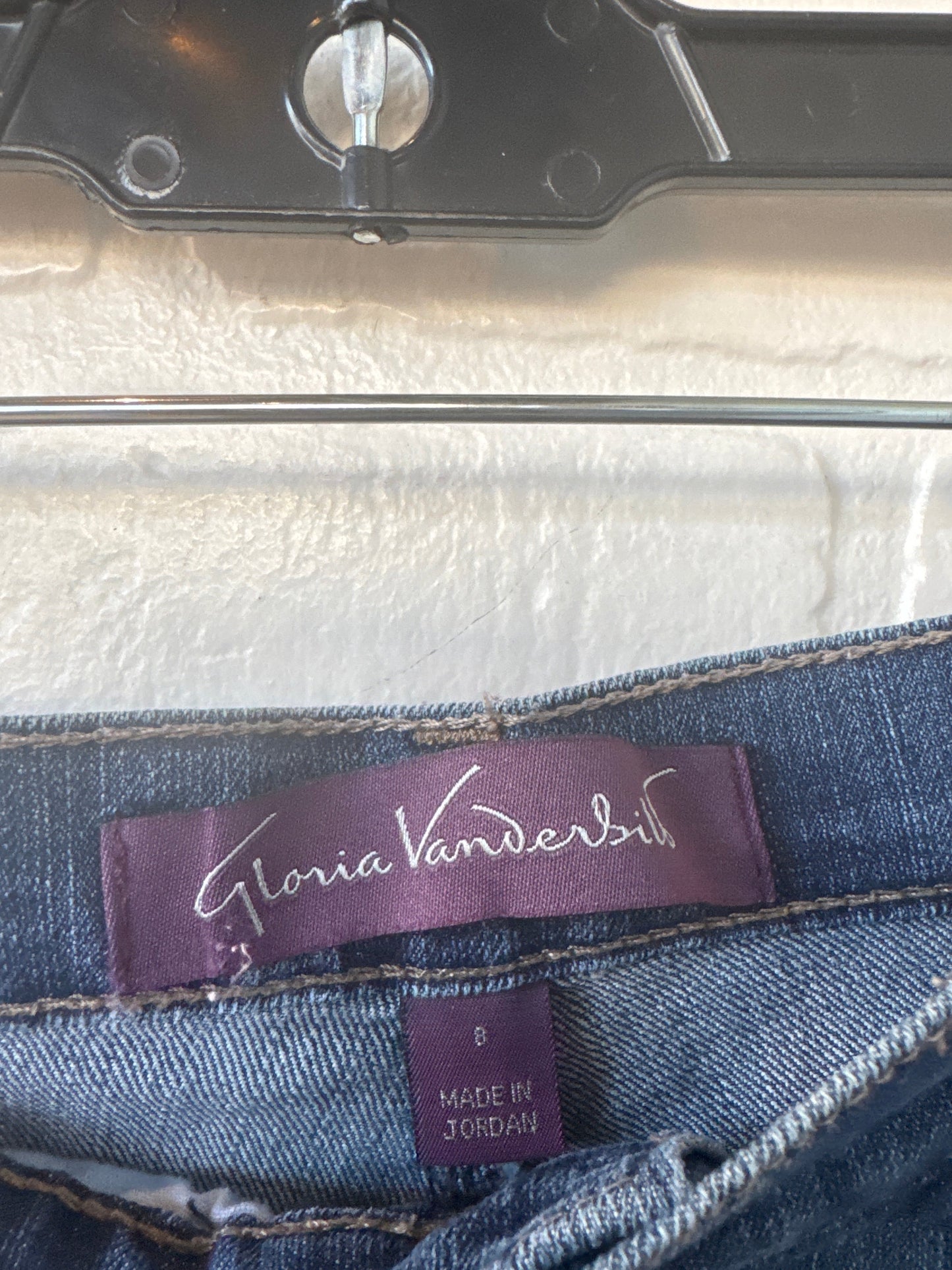 Capris By Gloria Vanderbilt In Blue Denim, Size: 8