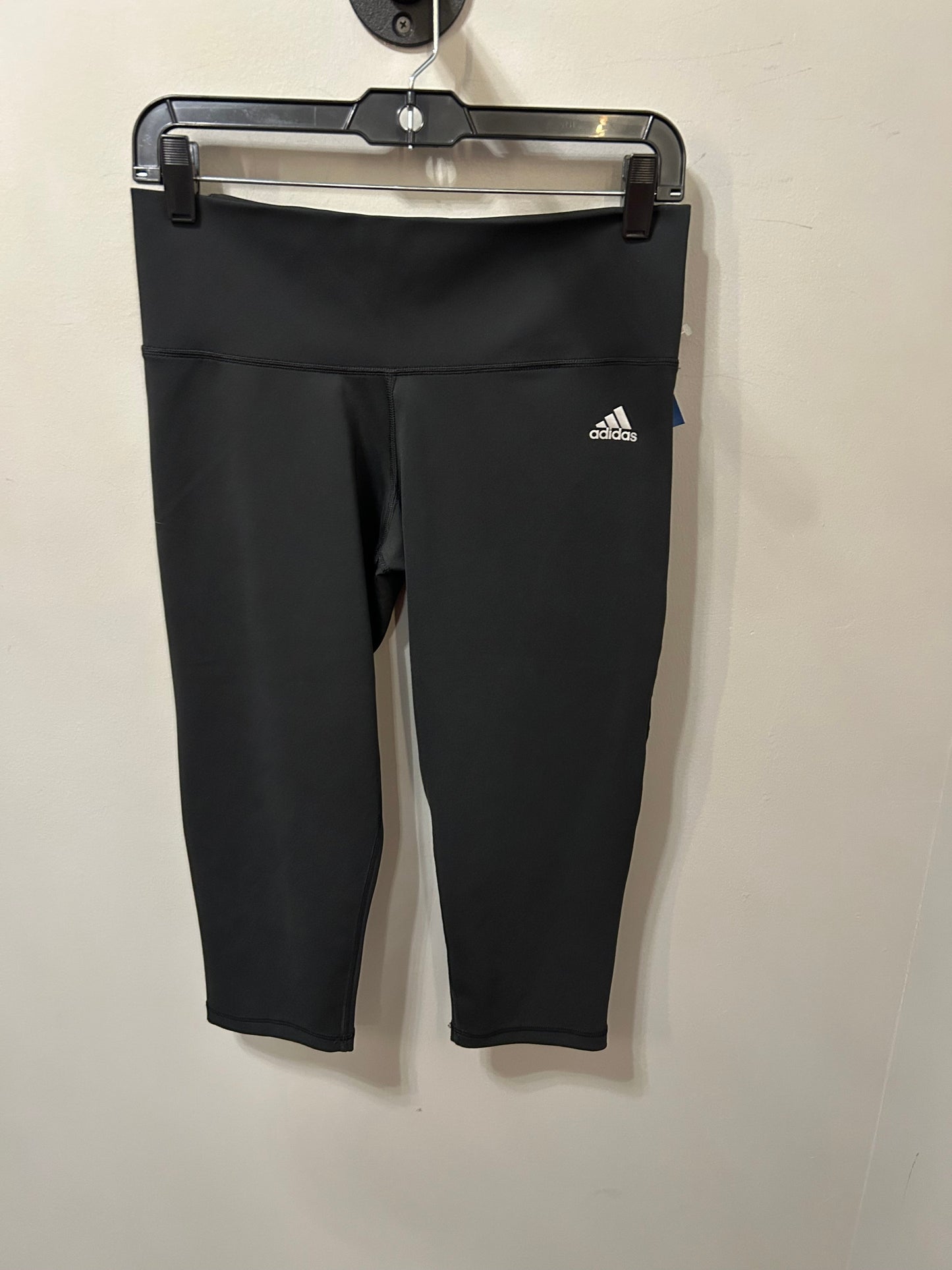 Athletic Capris By Adidas In Black, Size: 10