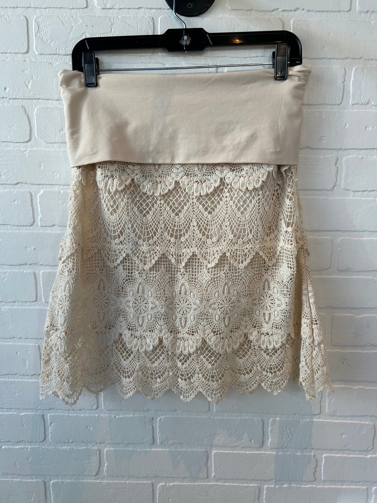 Skirt Midi By Solitaire In Cream, Size: 6