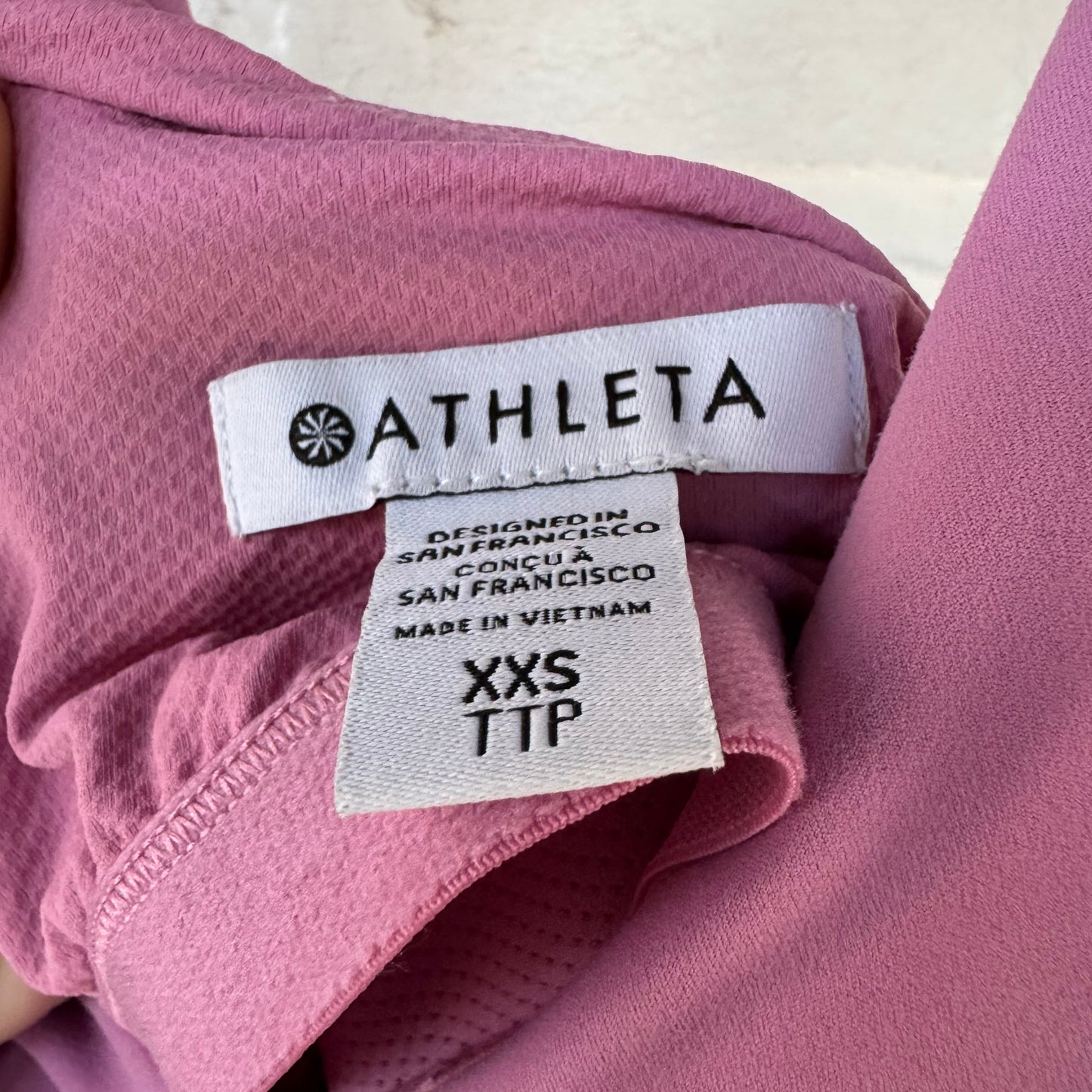 Athletic Dress By Athleta In Pink, Size: Xs