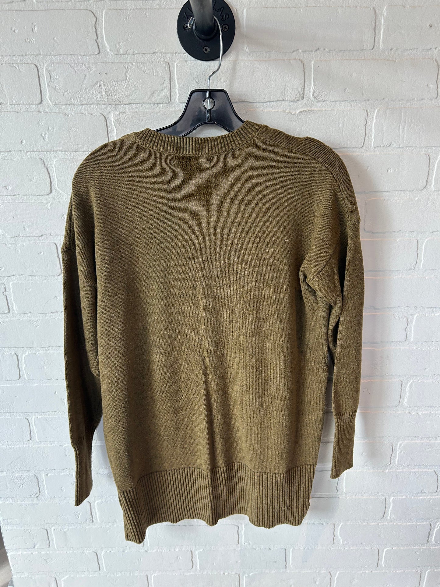 Sweater By Tahari By Arthur Levine In Green, Size: XS