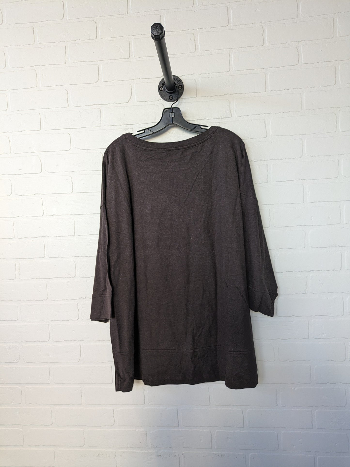 Top 3/4 Sleeve Basic By Pure Jill  Size: 2x