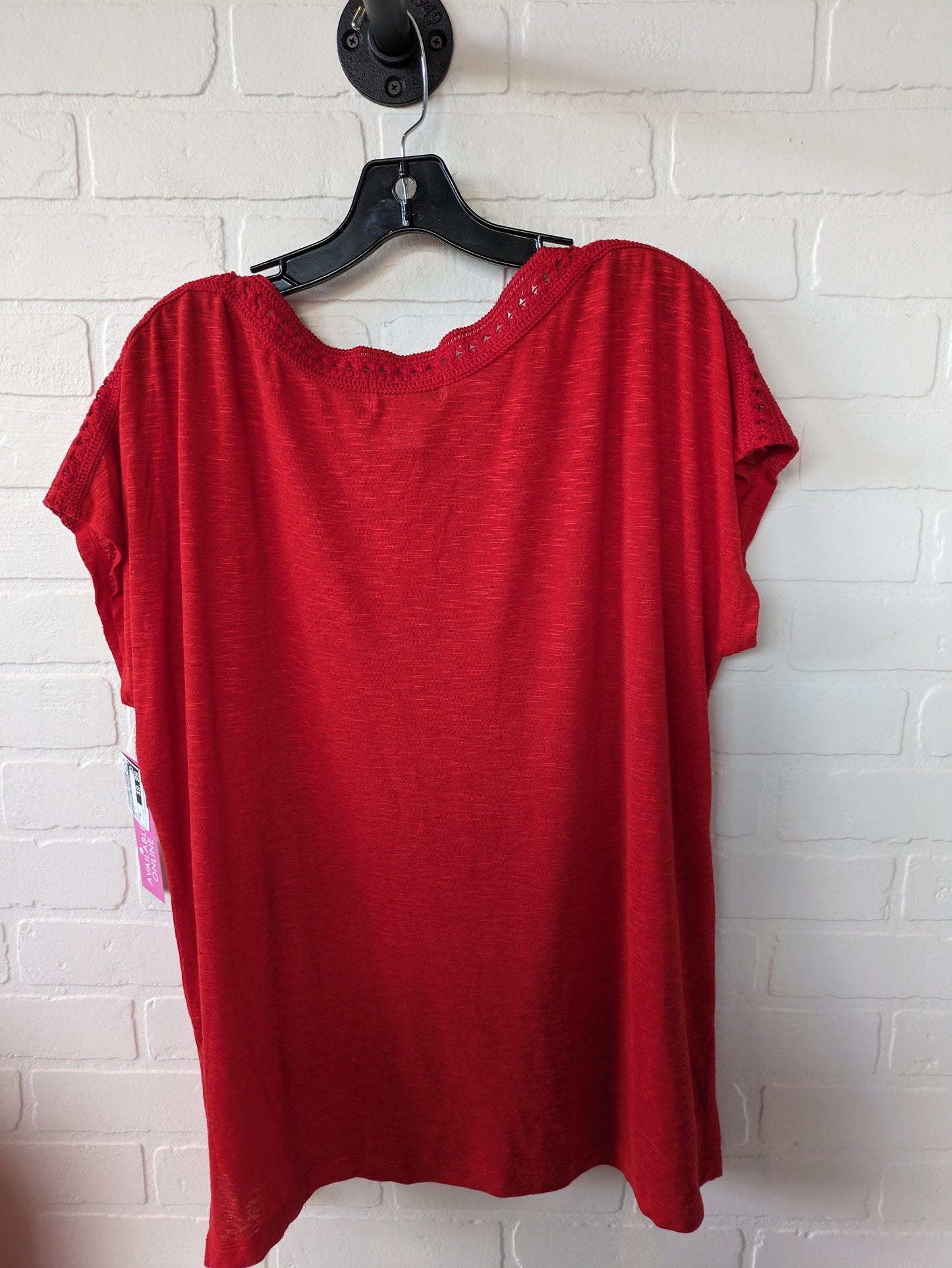 Top Short Sleeve By Christopher And Banks  Size: Xl