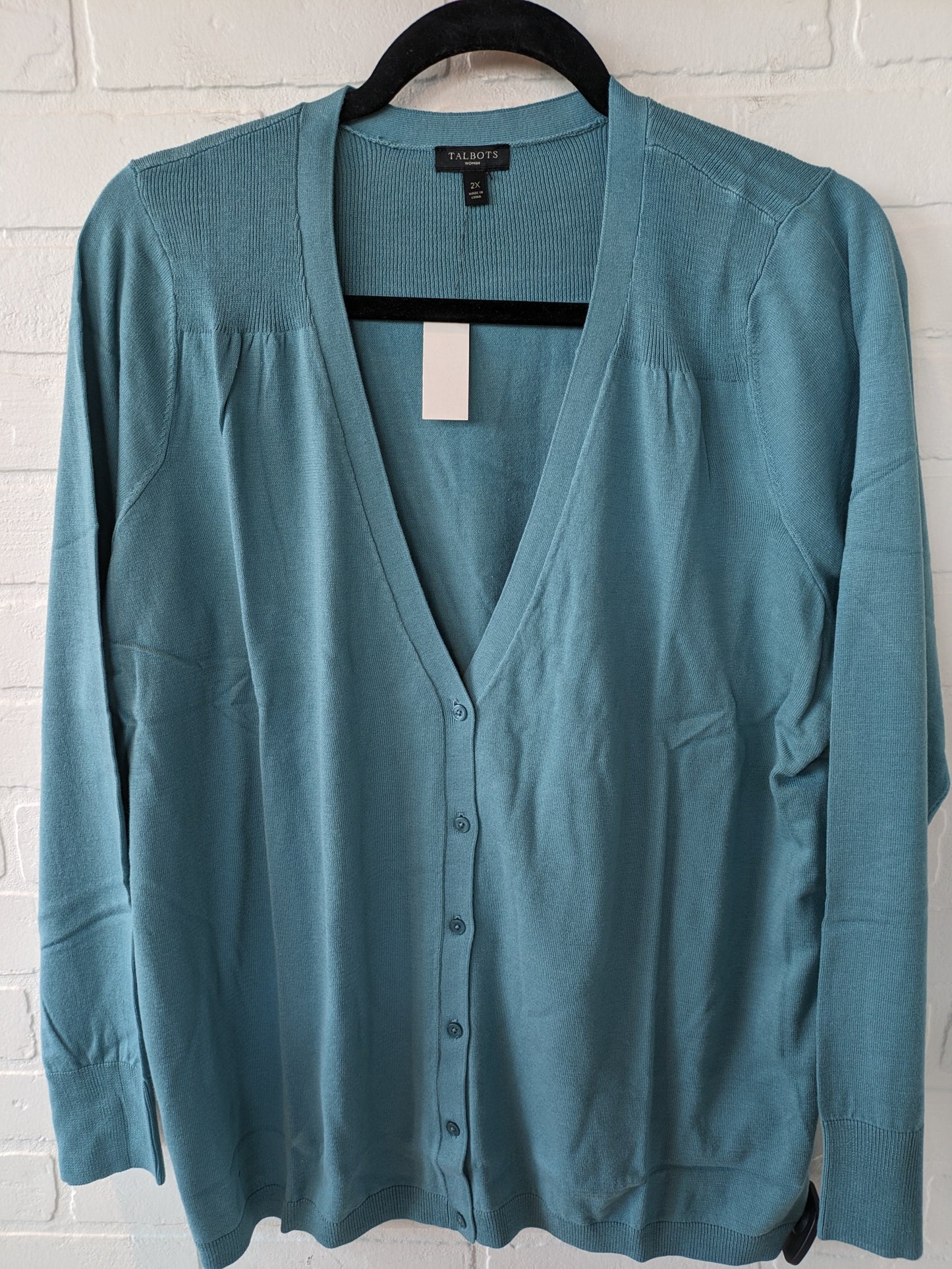 Sweater Cardigan By Talbots  Size: 2x