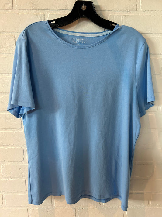 Top Short Sleeve Basic By Talbots  Size: Xl