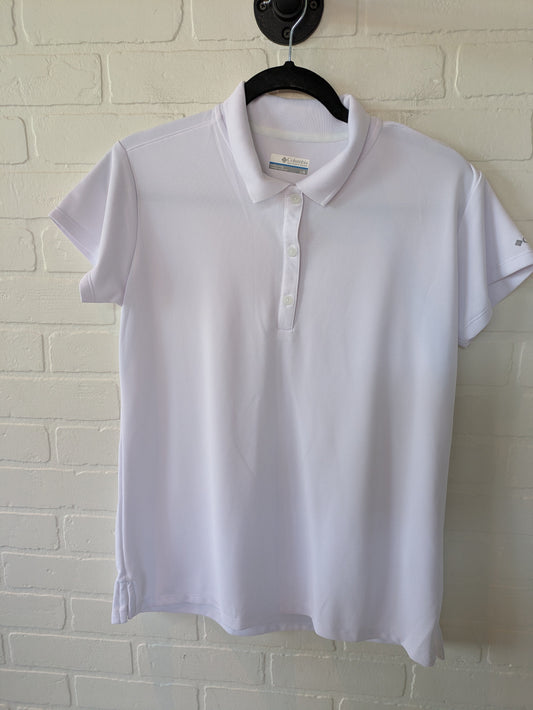 Athletic Top Short Sleeve By Columbia  Size: L