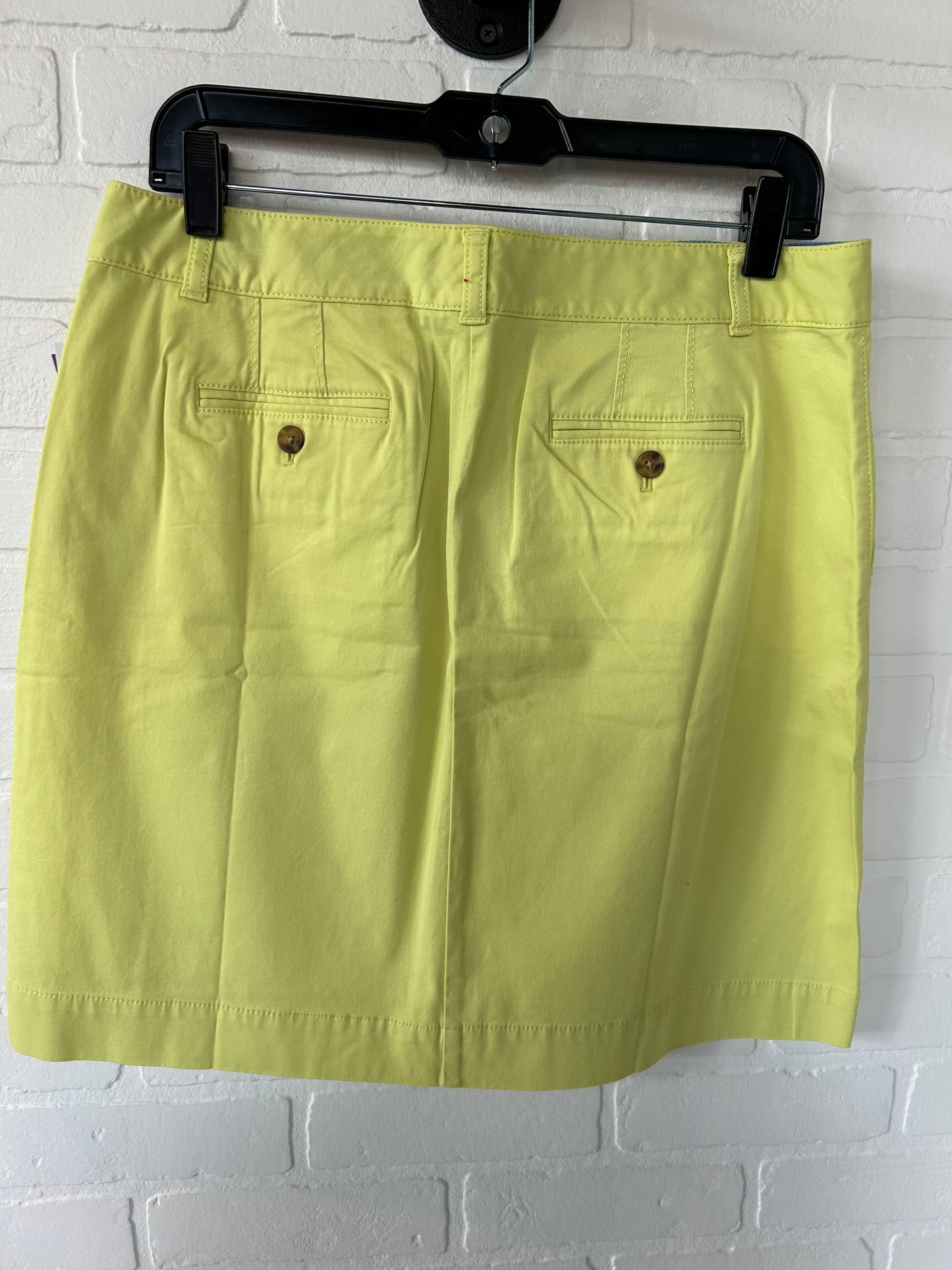 Yellow Skirt Mini & Short Talbots, Size 10petite