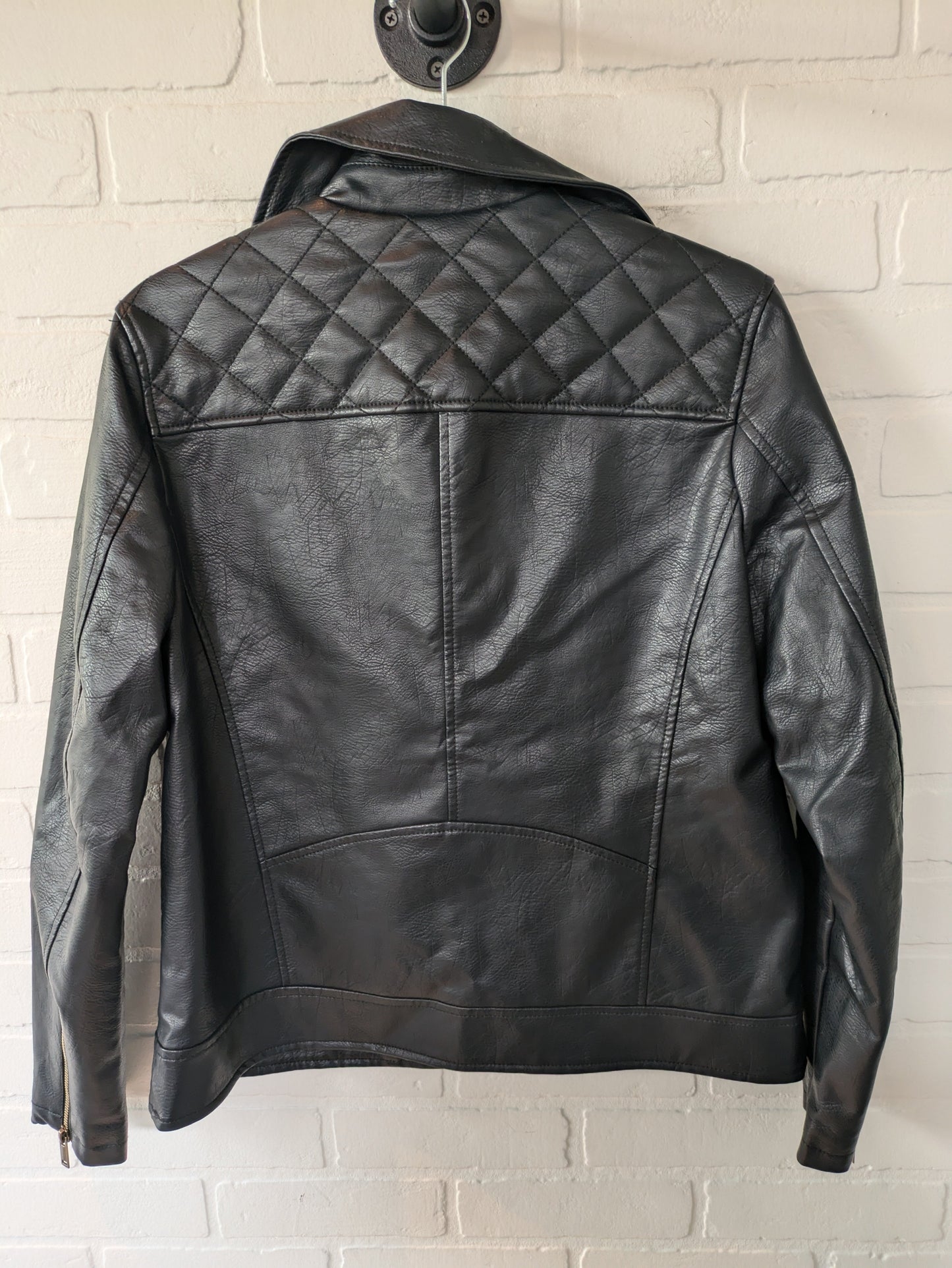 Black Jacket Moto Universal Thread, Size S