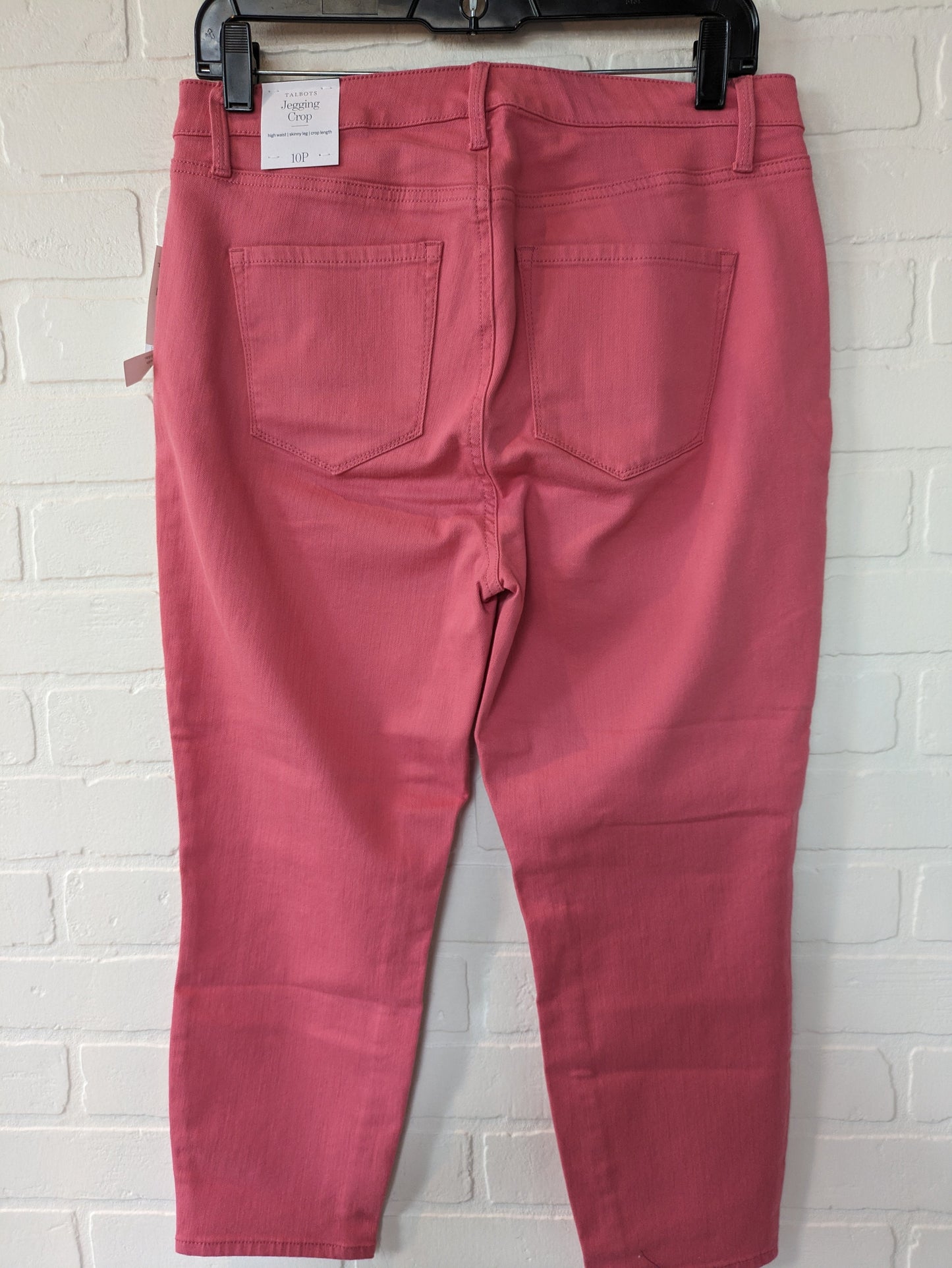 Pink Pants Cropped Talbots, Size 10petite