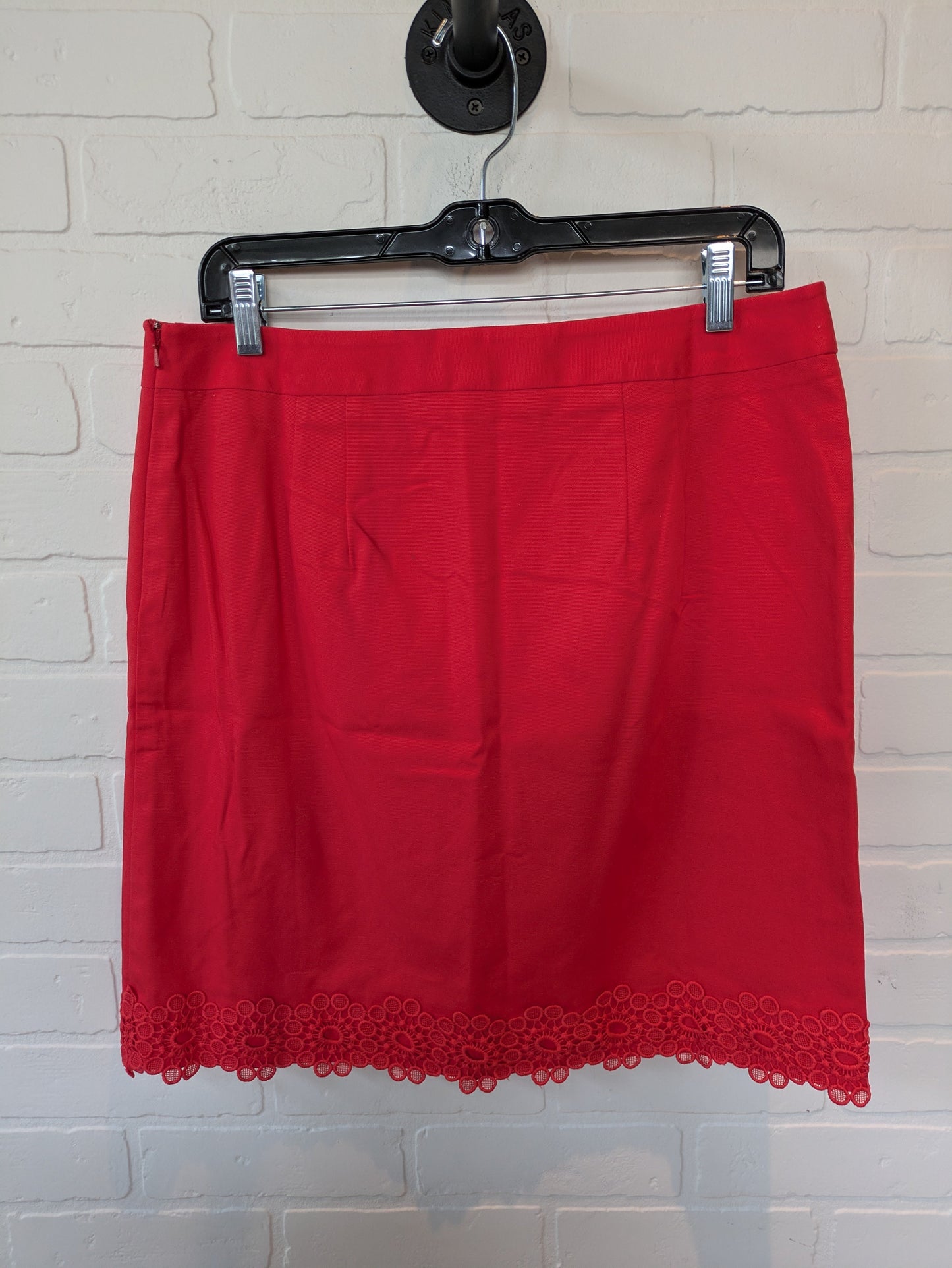 Red Skirt Mini & Short Talbots, Size 10petite