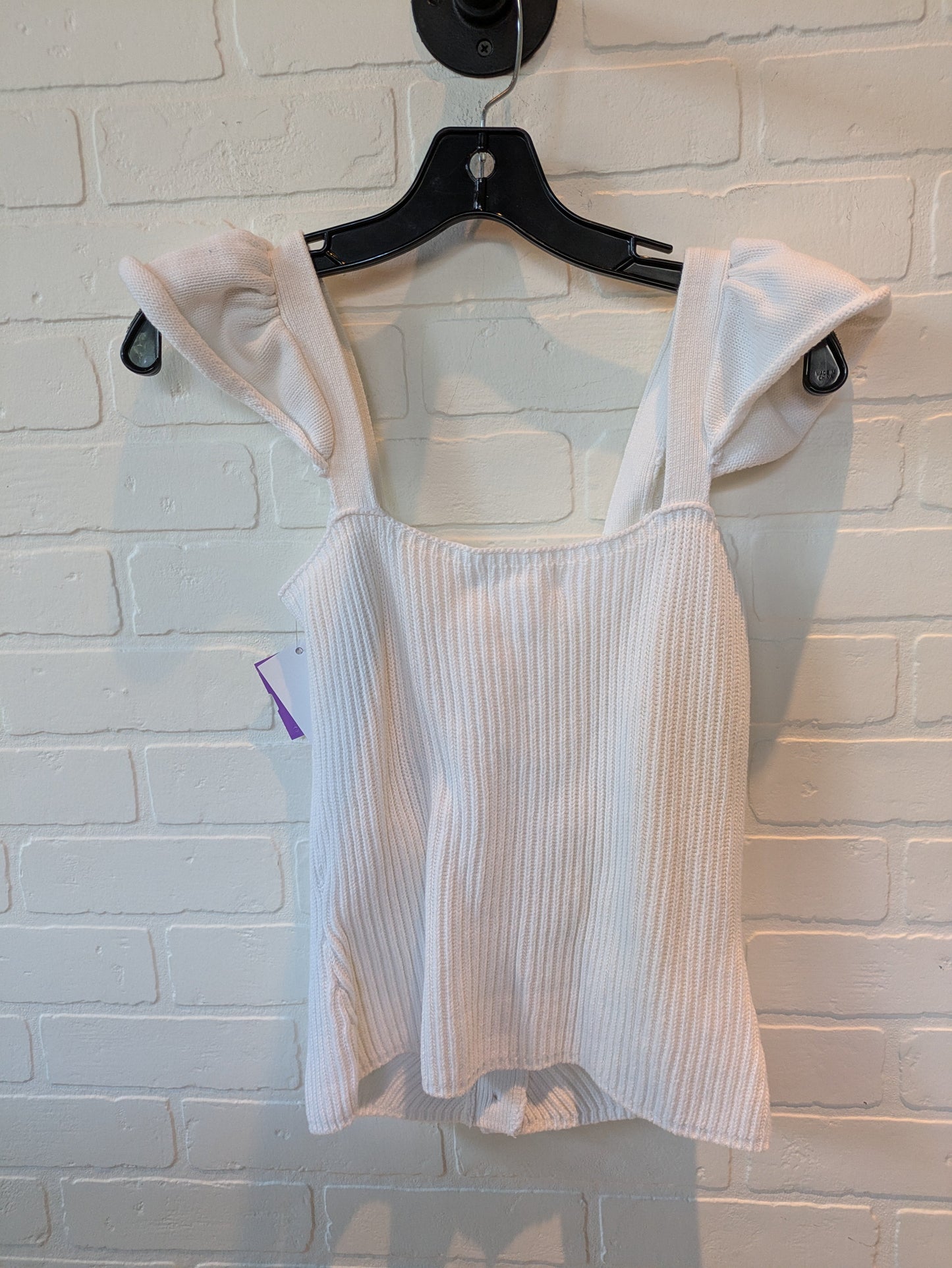 White Top Sleeveless Anthropologie, Size M