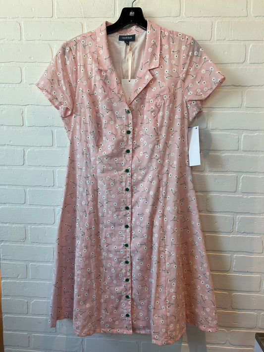 Pink Dress Casual Short Modcloth, Size L