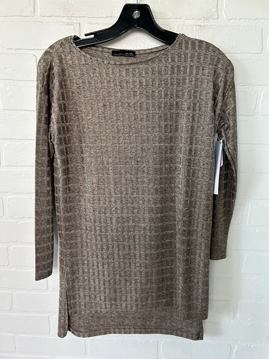 Bronze Top Long Sleeve Zara, Size S