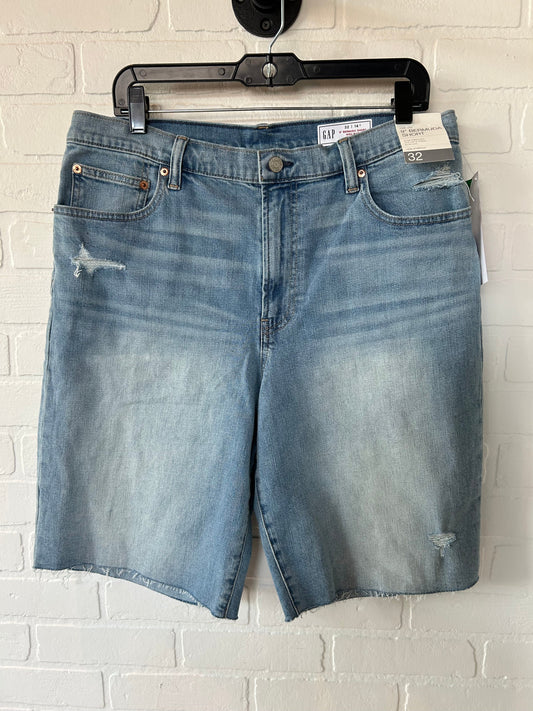 Blue Denim Shorts Gap, Size 14tall