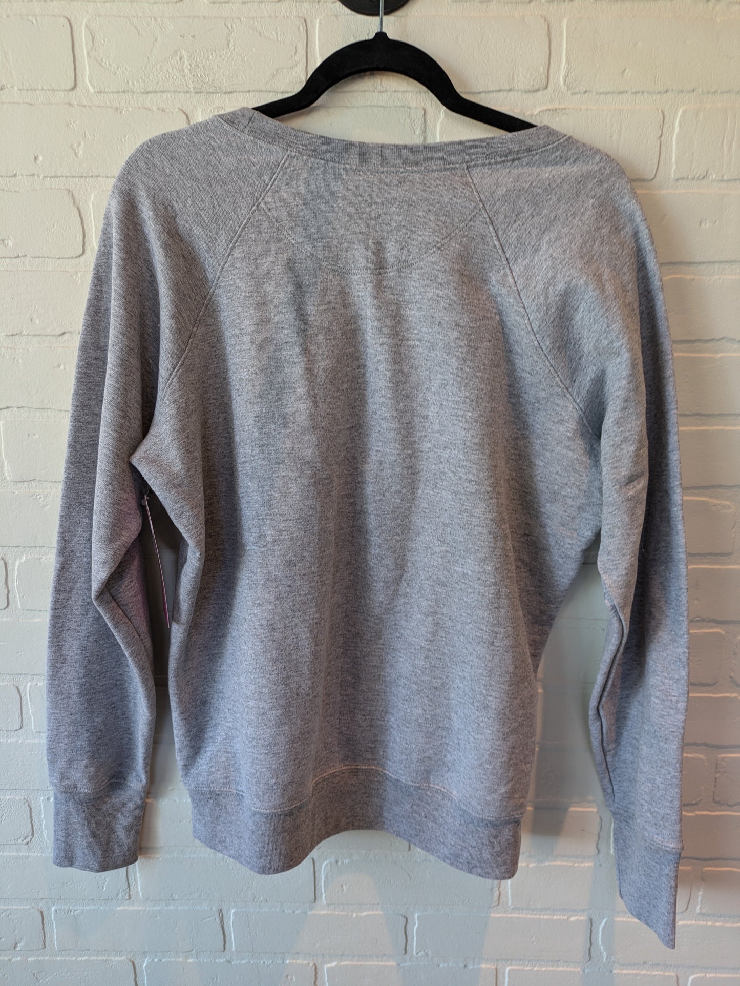 Sweatshirt Crewneck By Champion In Grey, Size: L