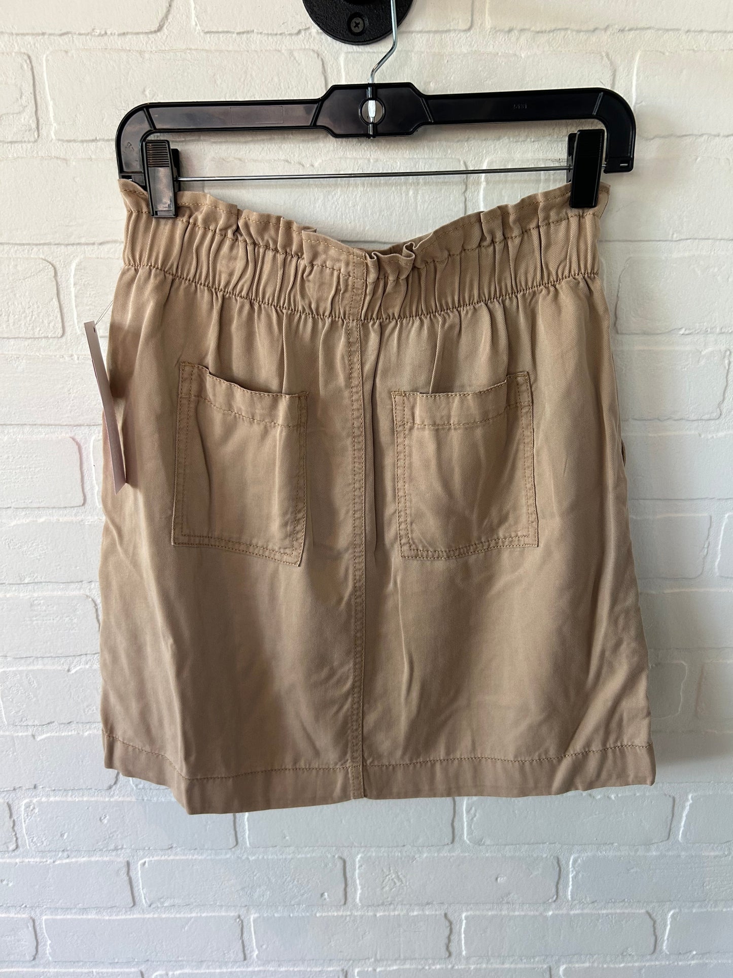 Skirt Mini & Short By Loft In Tan, Size: 0