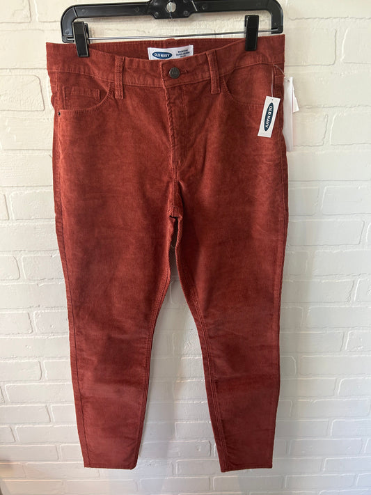 Pants Corduroy By Old Navy In Orange, Size: 10