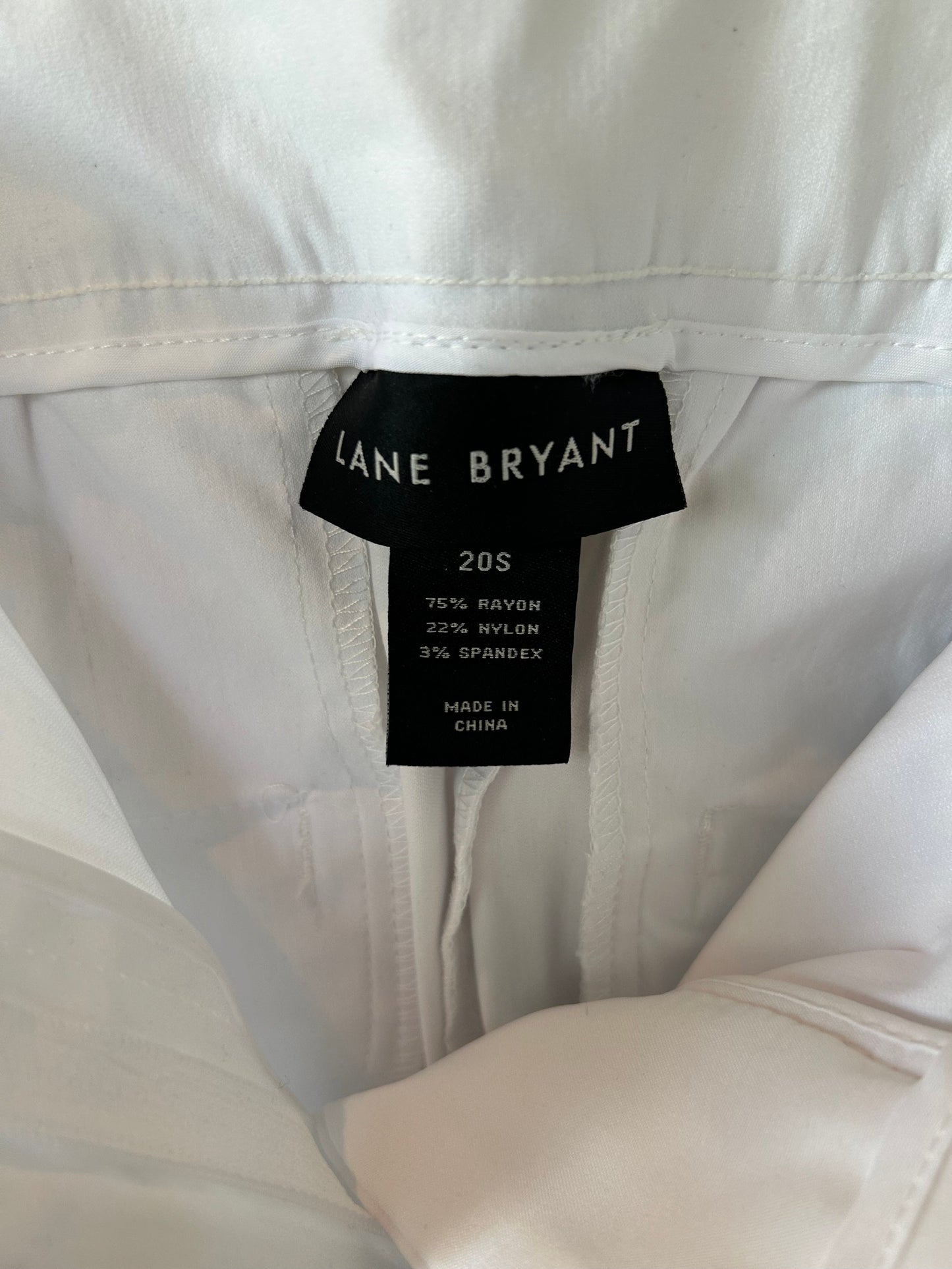 Pants Dress By Lane Bryant In White, Size: 20