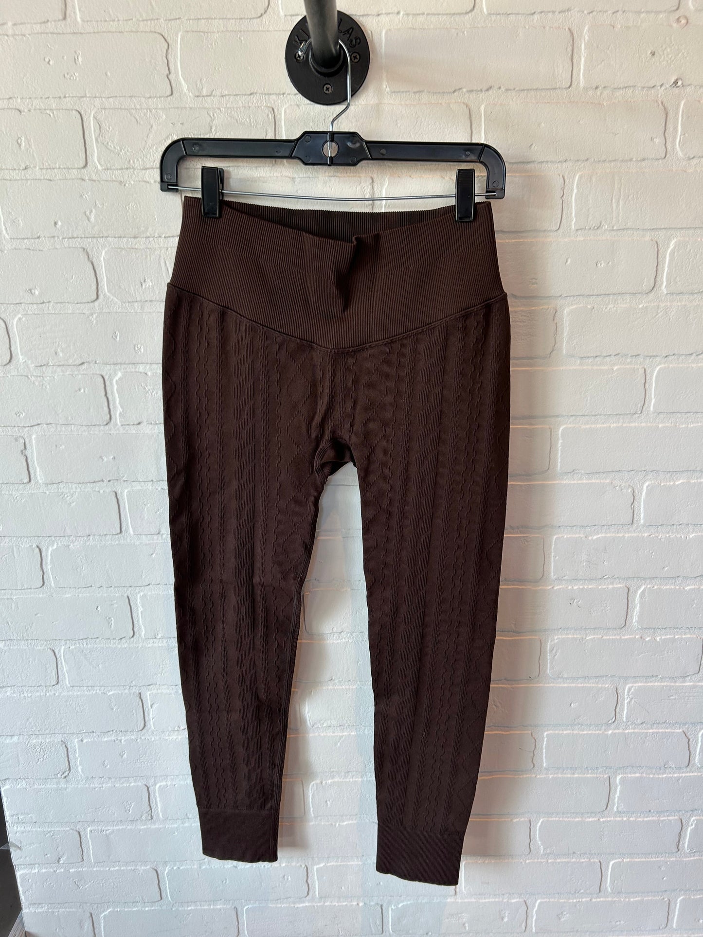 Athletic Leggings By Joy Lab In Brown, Size: 8