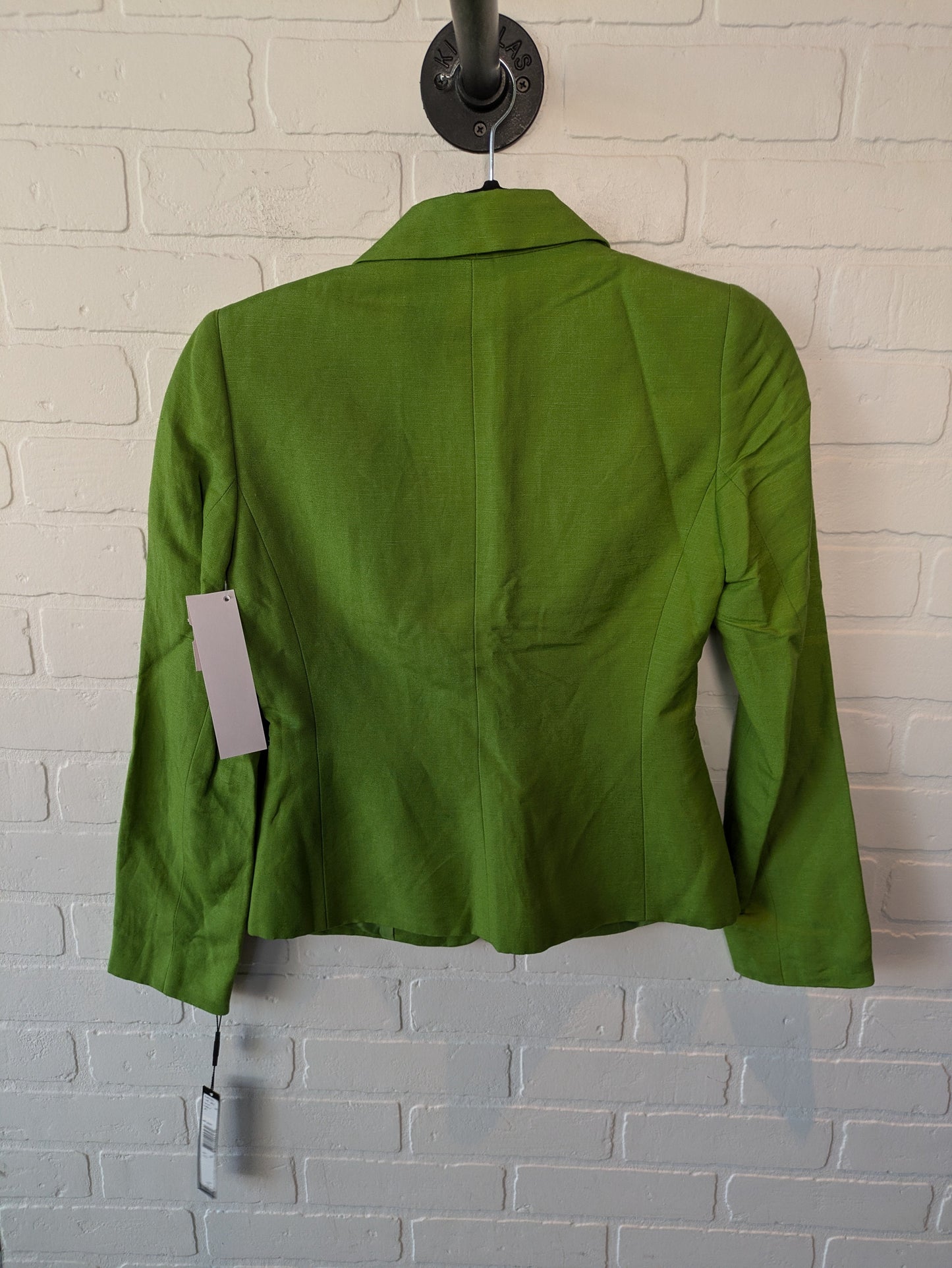 Blazer By Tahari By Arthur Levine In Green, Size: Xs