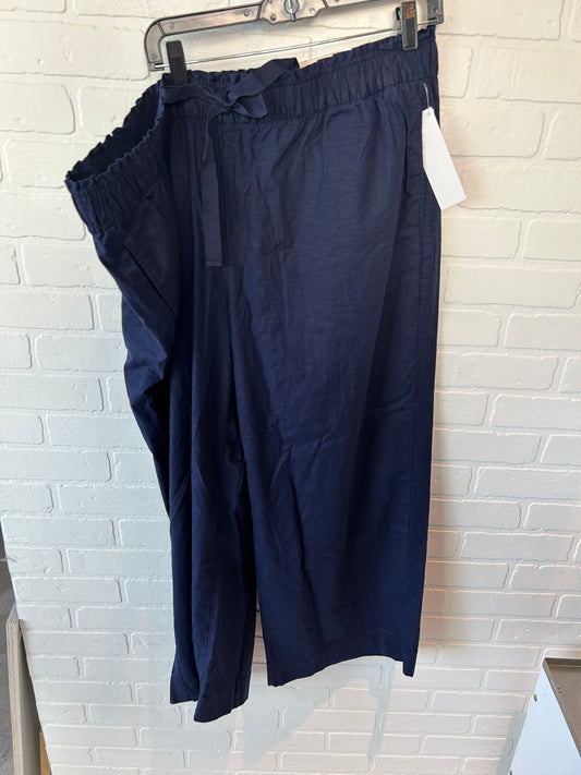 Pants Wide Leg By Lane Bryant In Blue, Size: 20