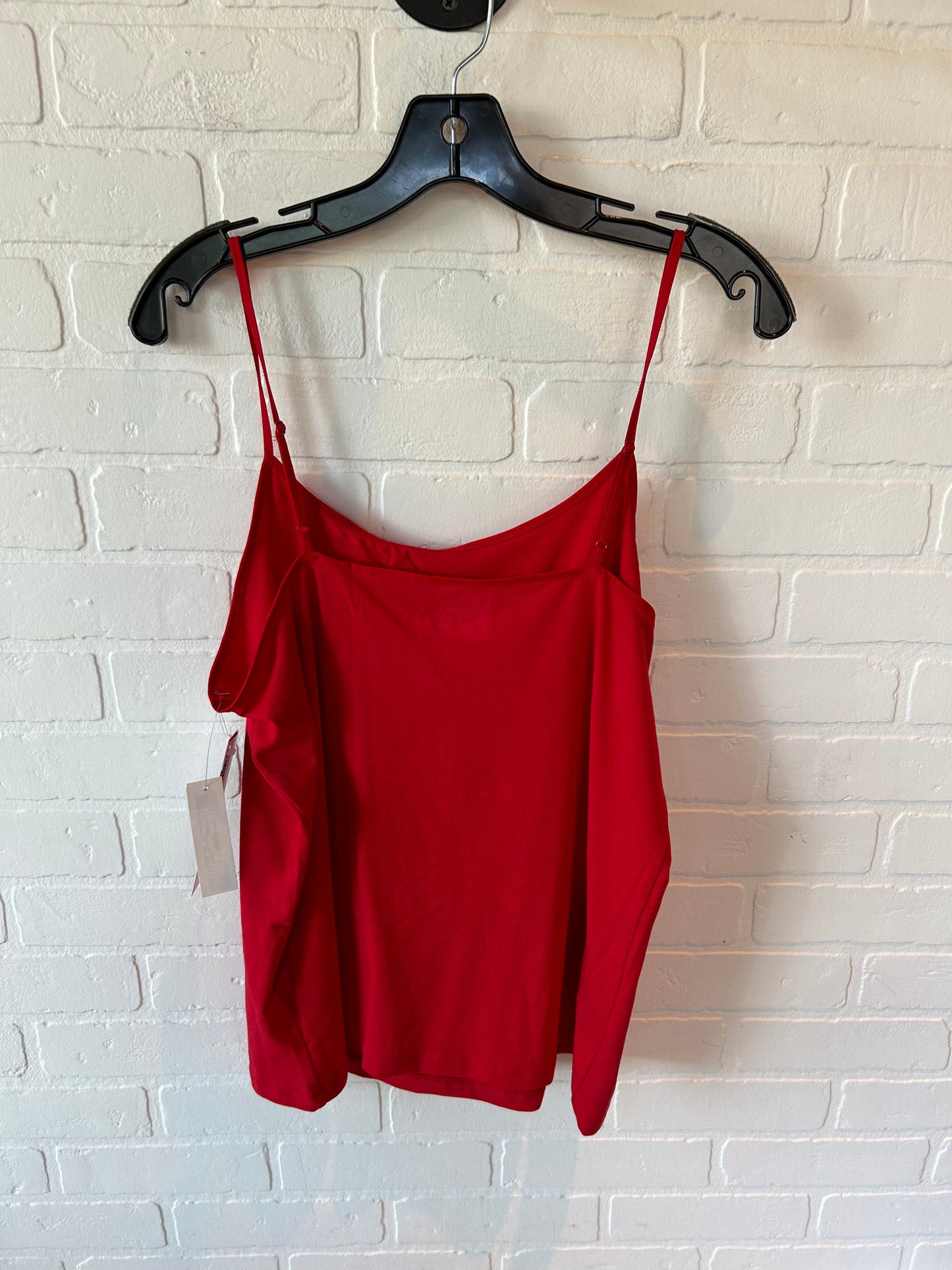 Top Cami By Time And Tru In Red, Size: Xxl