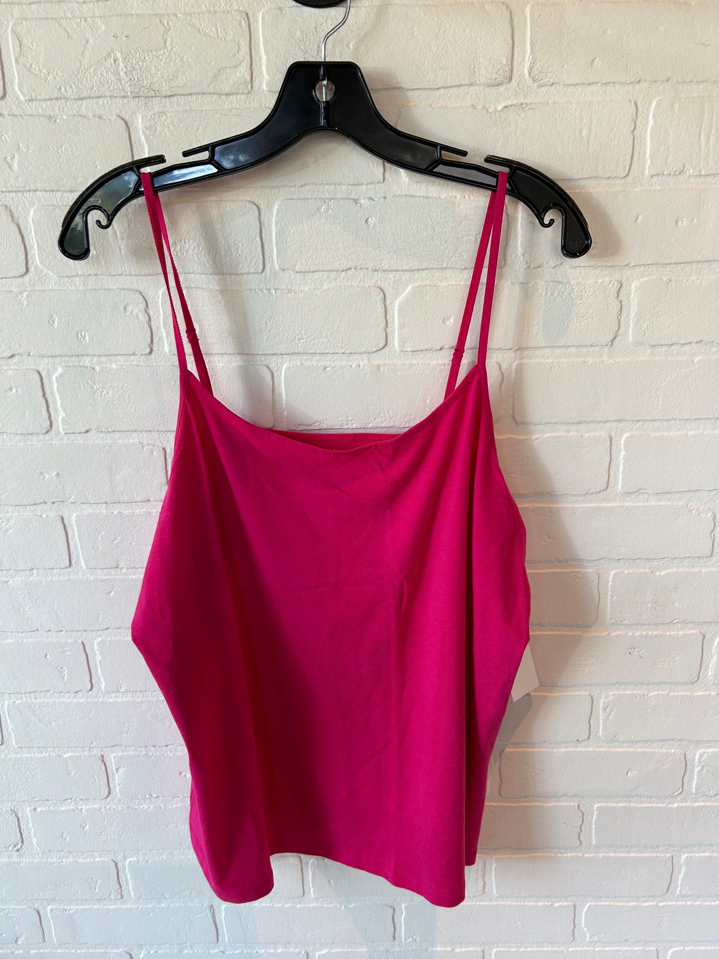 Top Cami By Time And Tru In Pink, Size: Xxl