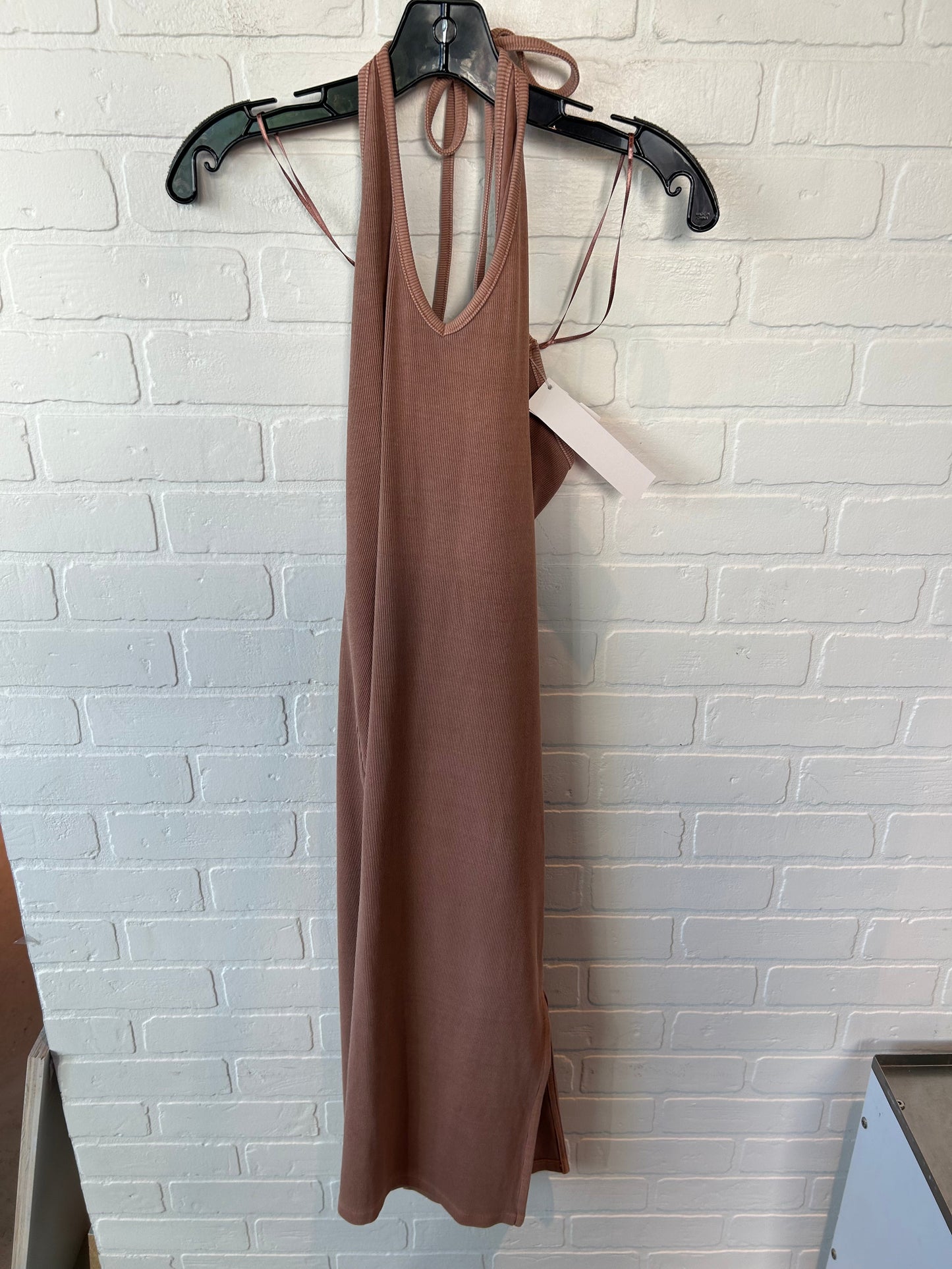 Dress Casual Midi By Old Navy In Brown, Size: M