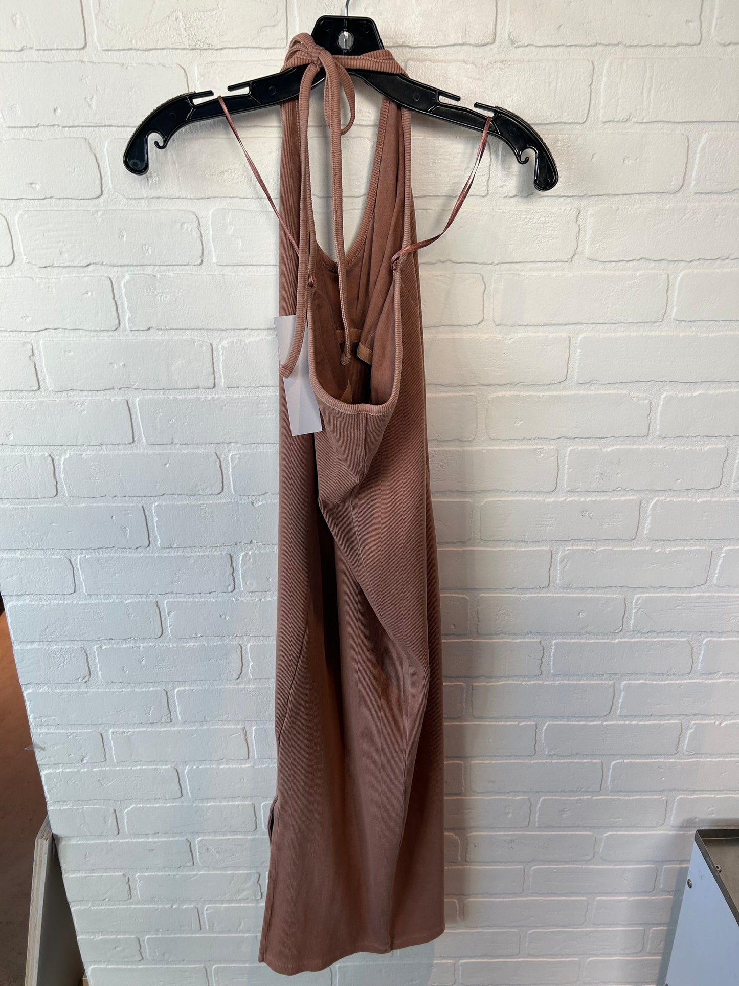 Dress Casual Midi By Old Navy In Brown, Size: M