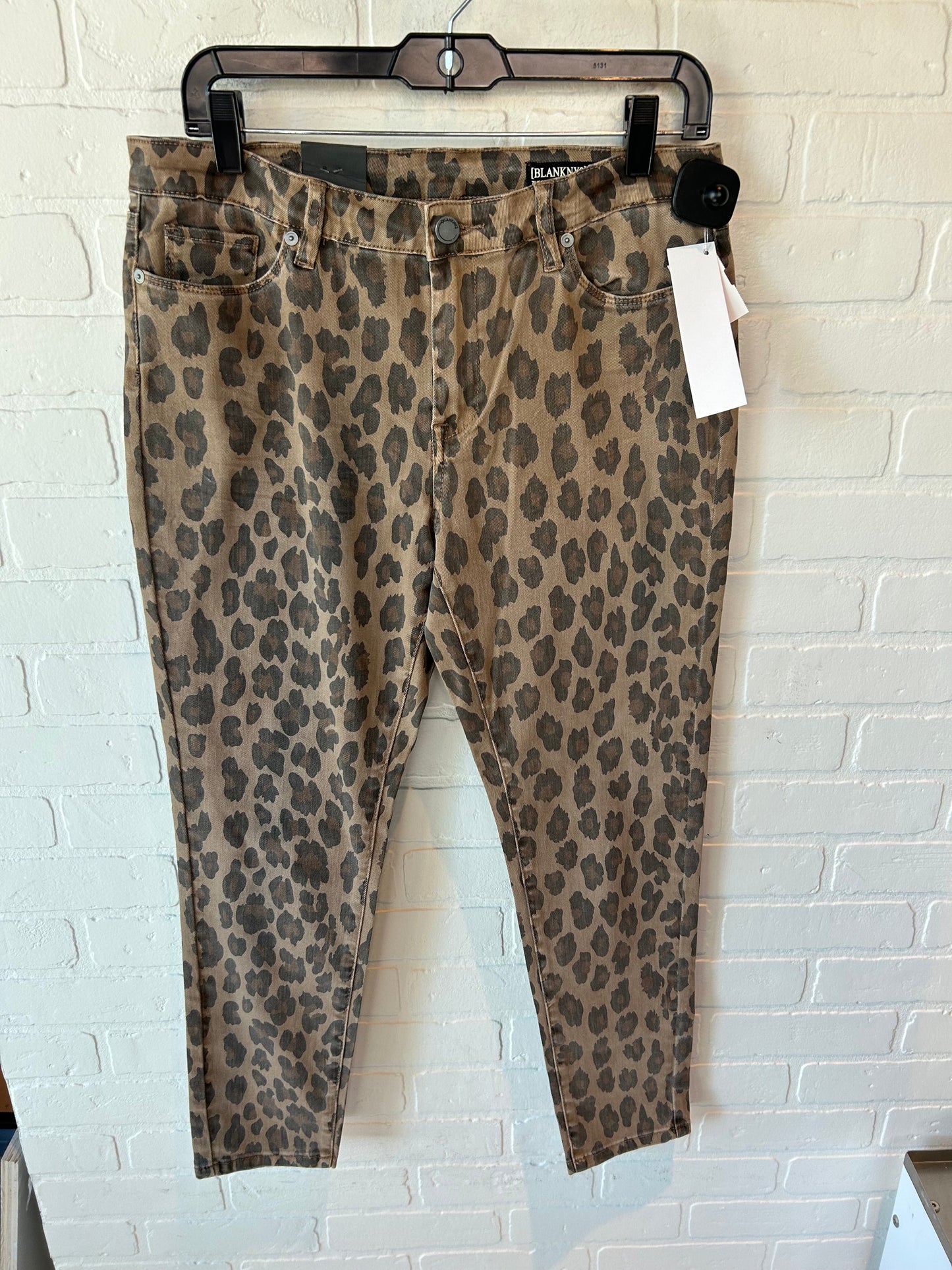 Jeans Straight By Blanknyc In Animal Print, Size: 10