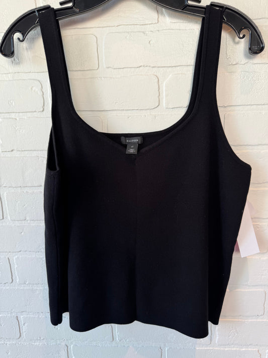 Top Sleeveless By Halogen In Black, Size: Xl