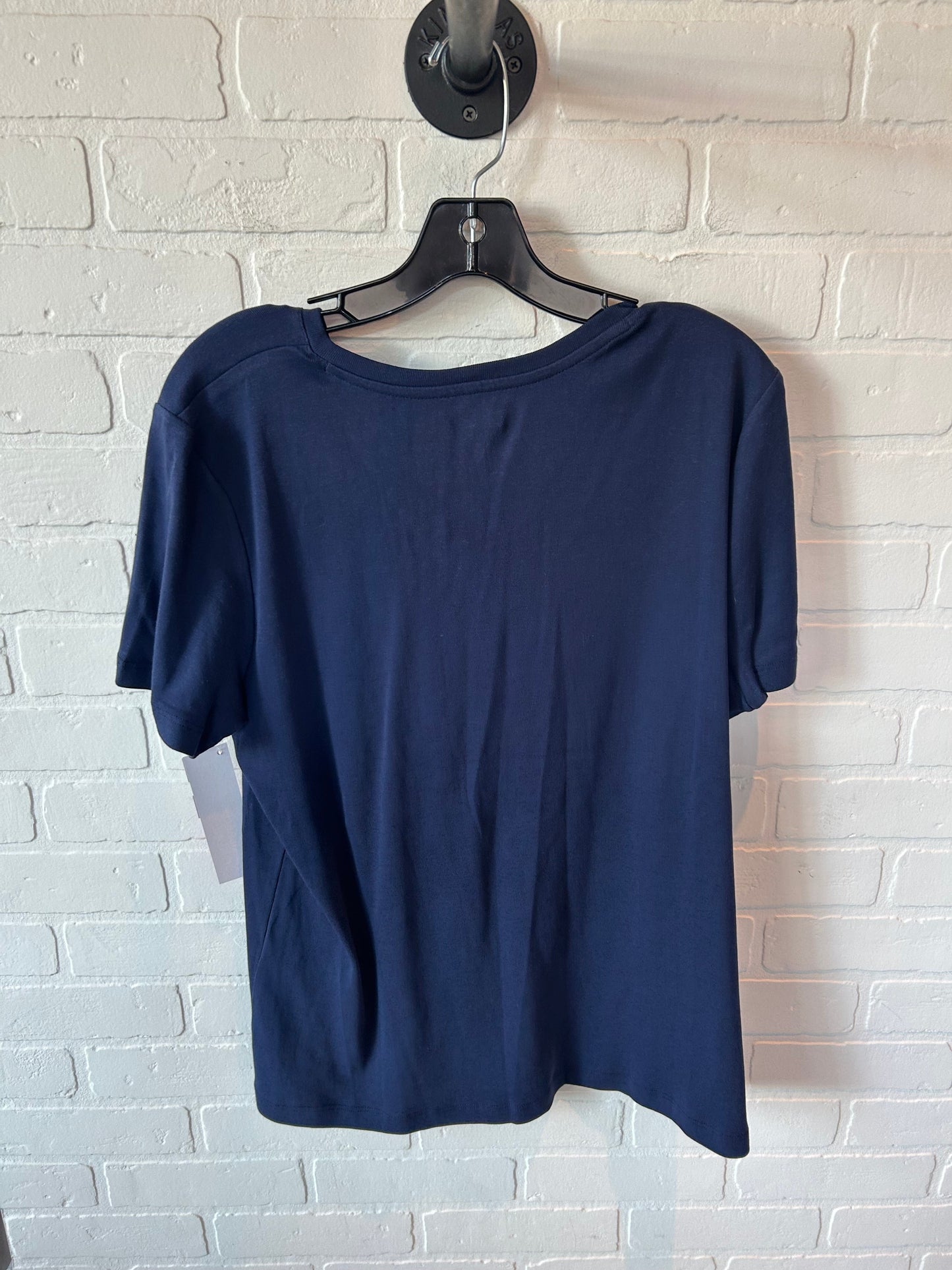 Top Short Sleeve By Chicos In Blue, Size: Xl