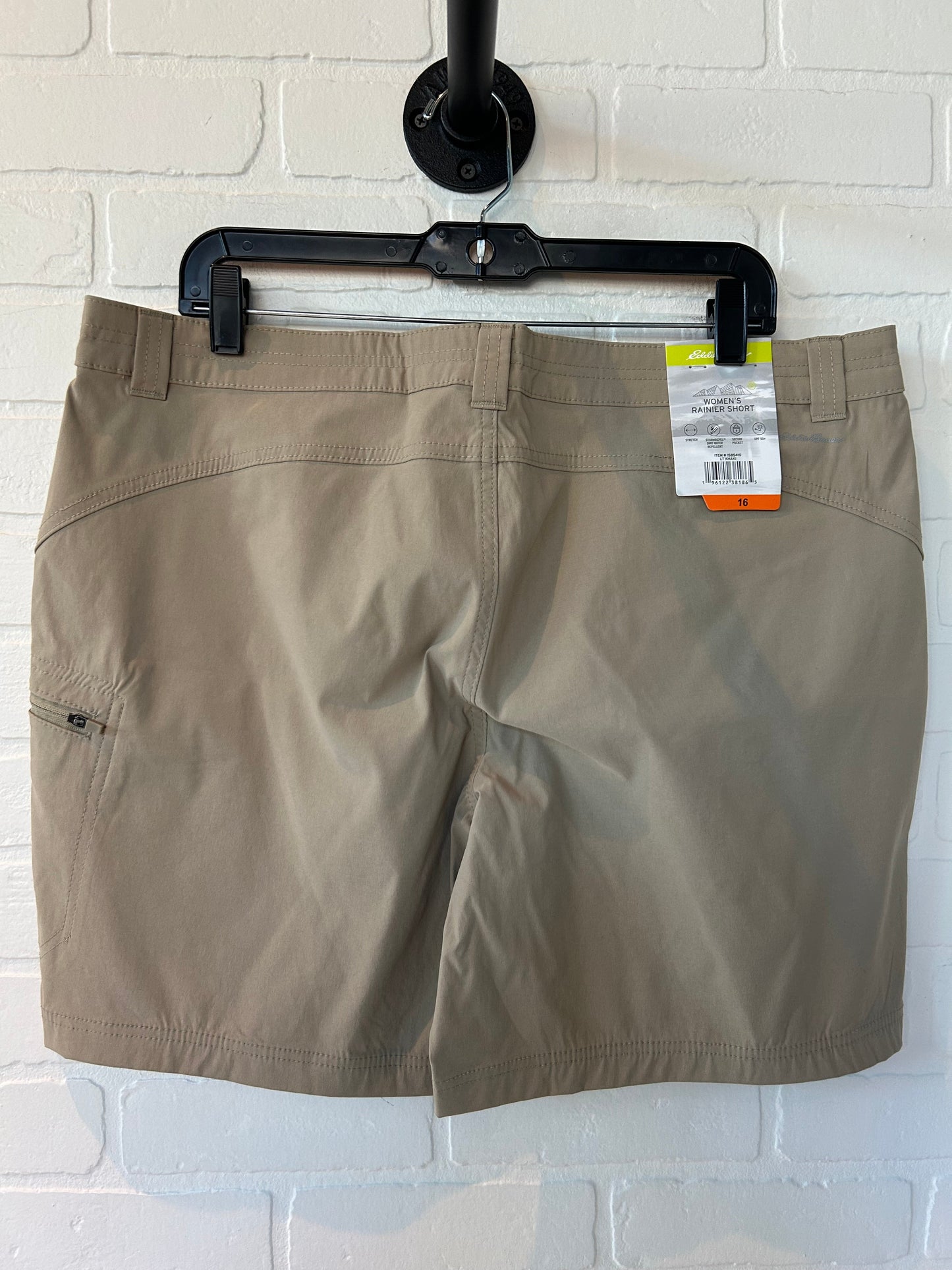 Shorts By Eddie Bauer In Tan, Size: 16