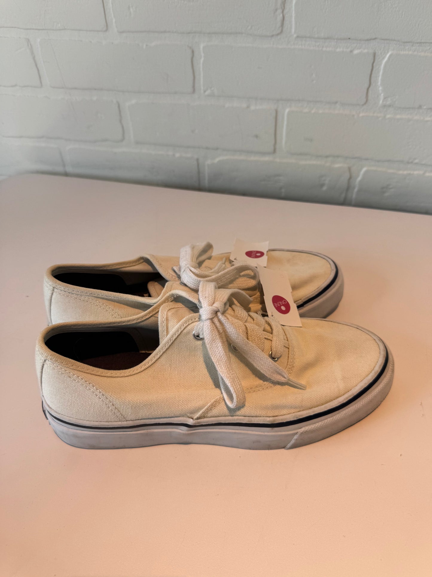 Shoes Sneakers By Polo Ralph Lauren In Cream, Size: 8.5