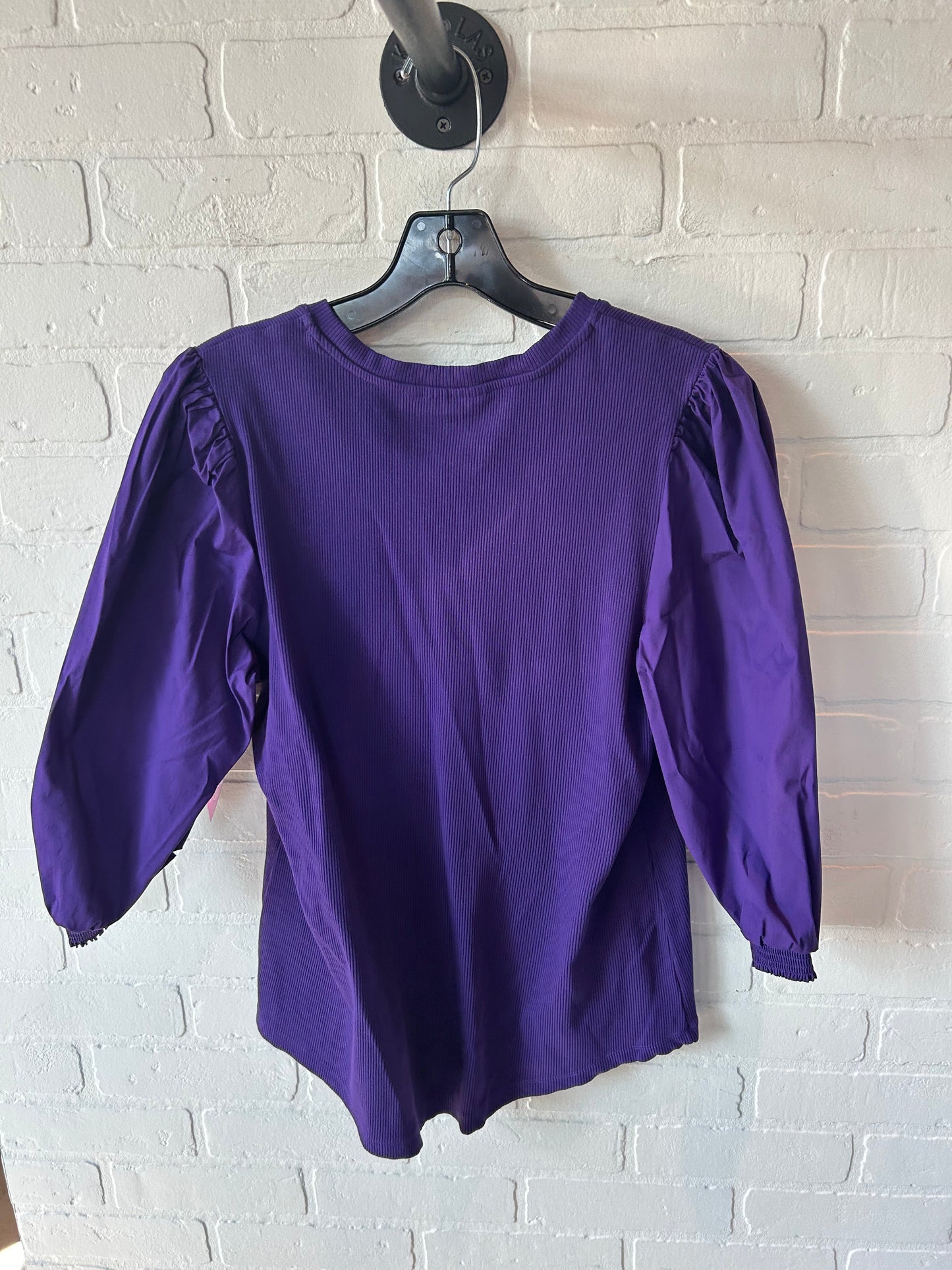 Top Long Sleeve By Chicos In Purple, Size: L